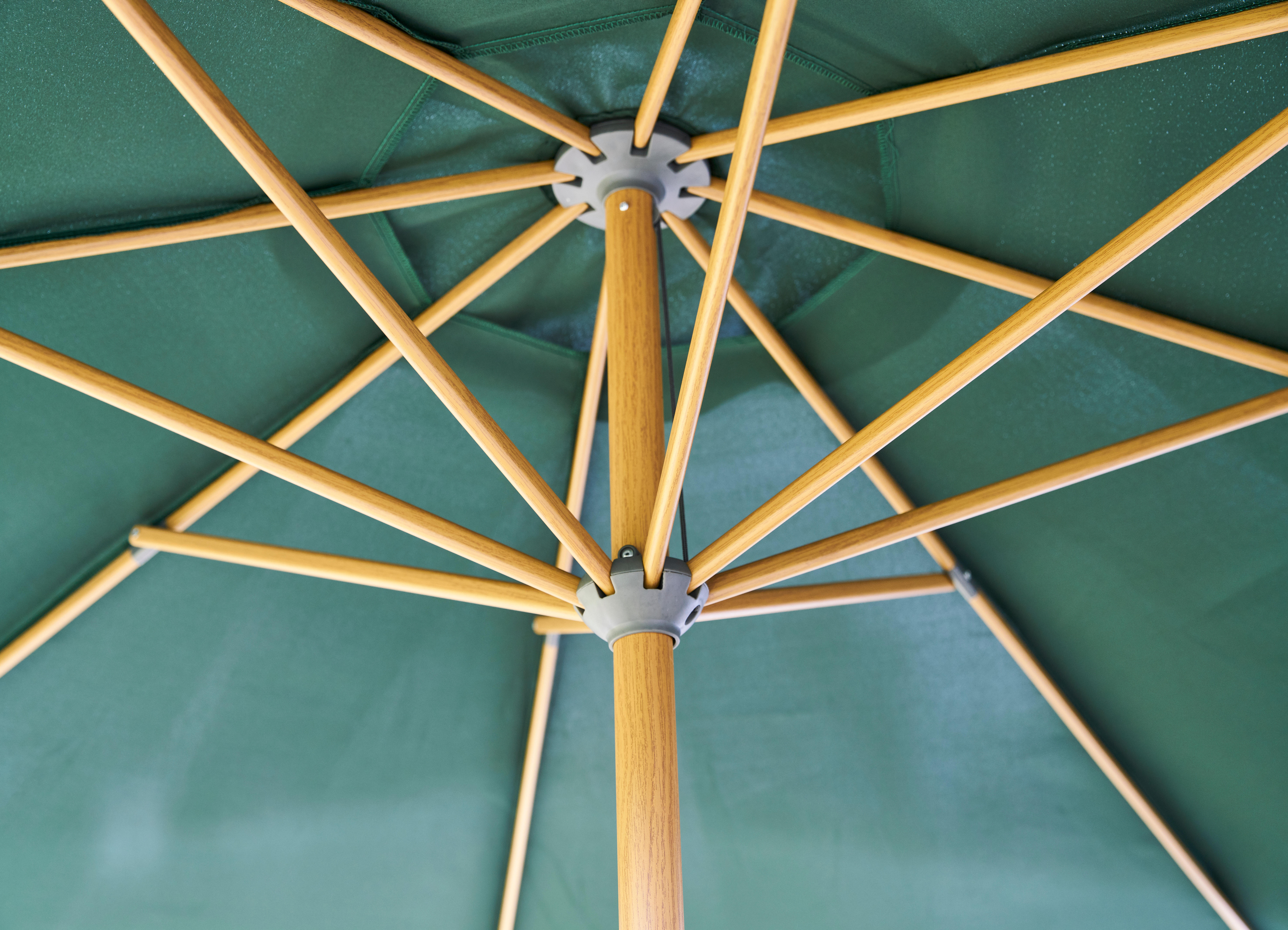 Parasol NATERIAL Agora vert octogonal - 8