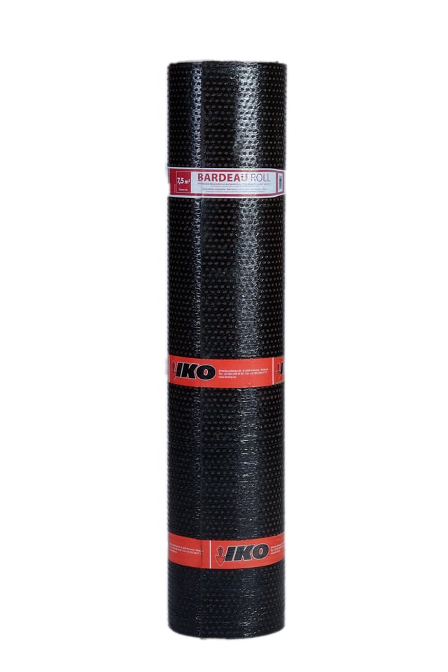 Bardeau en rouleau rouge l.1 x L.7.5 m ASPHALTCO