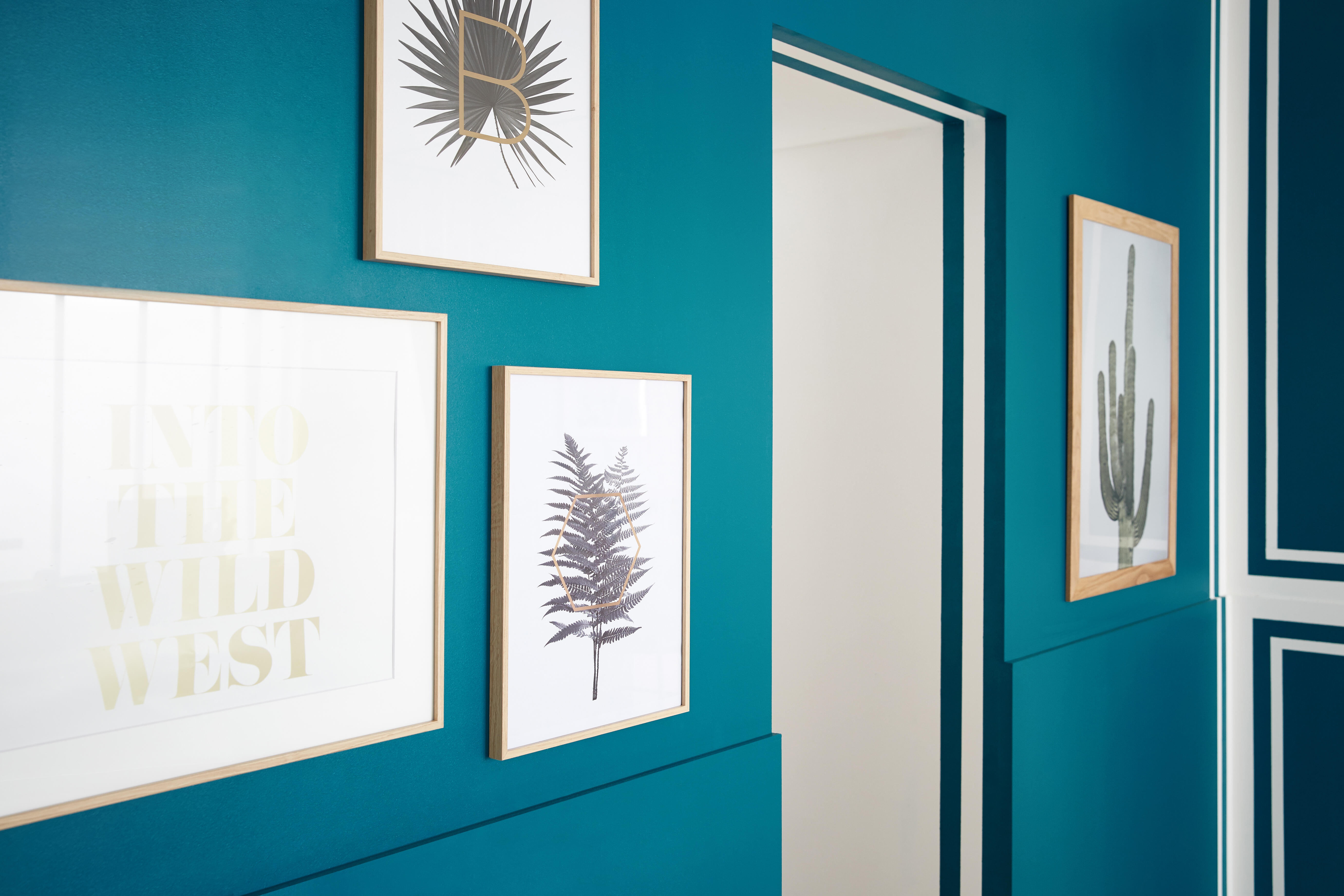 Cadre Accent, H.40 x l.30 cm, aluminium chêne, NIELSEN - 9