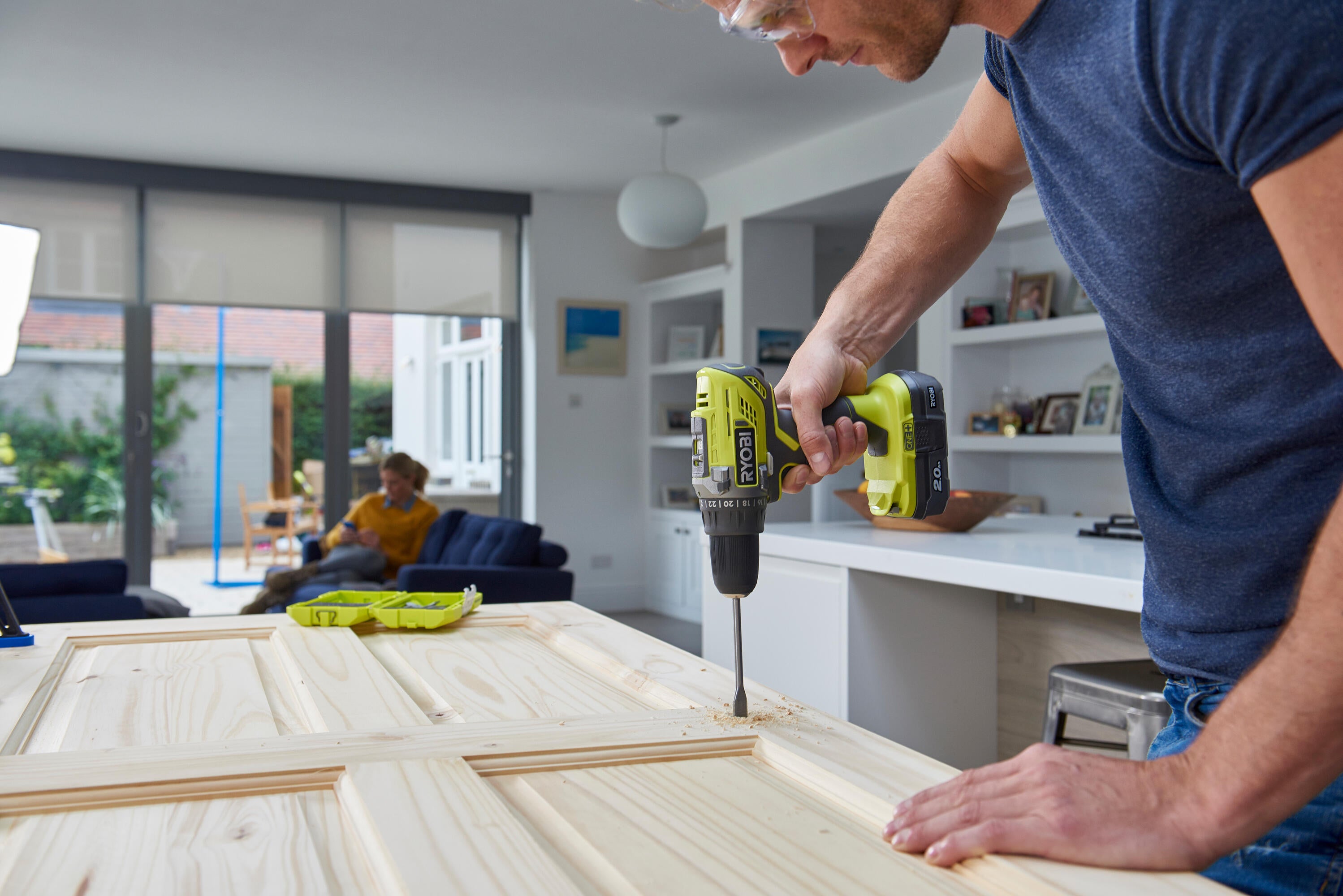 Perceuse sans fil RYOBI ONE+ R18DD3-220S 18V, 2 batteries 2Ah - 8