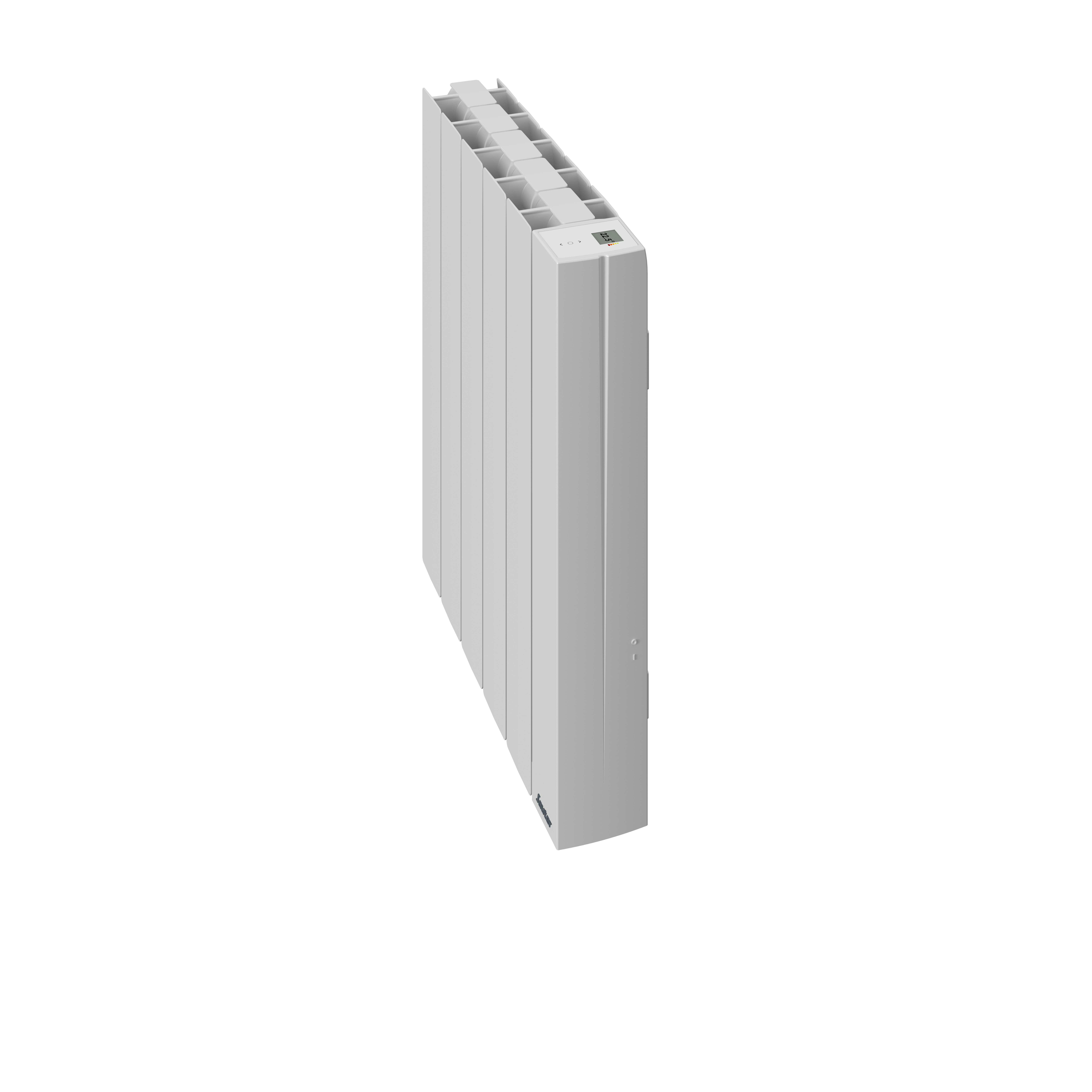 Radiateur électrique à inertie fluide 1000 W SAUTER Orosi horizontal blanc - 6