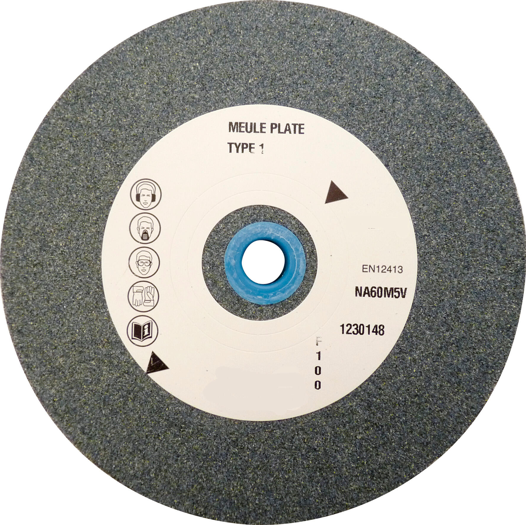 Meule Pour Touret Sidamo 150 X 20 X 12.7 Mm Grain 36 - Idéale Pour Ébavurage Et Mise à Cote Rapide