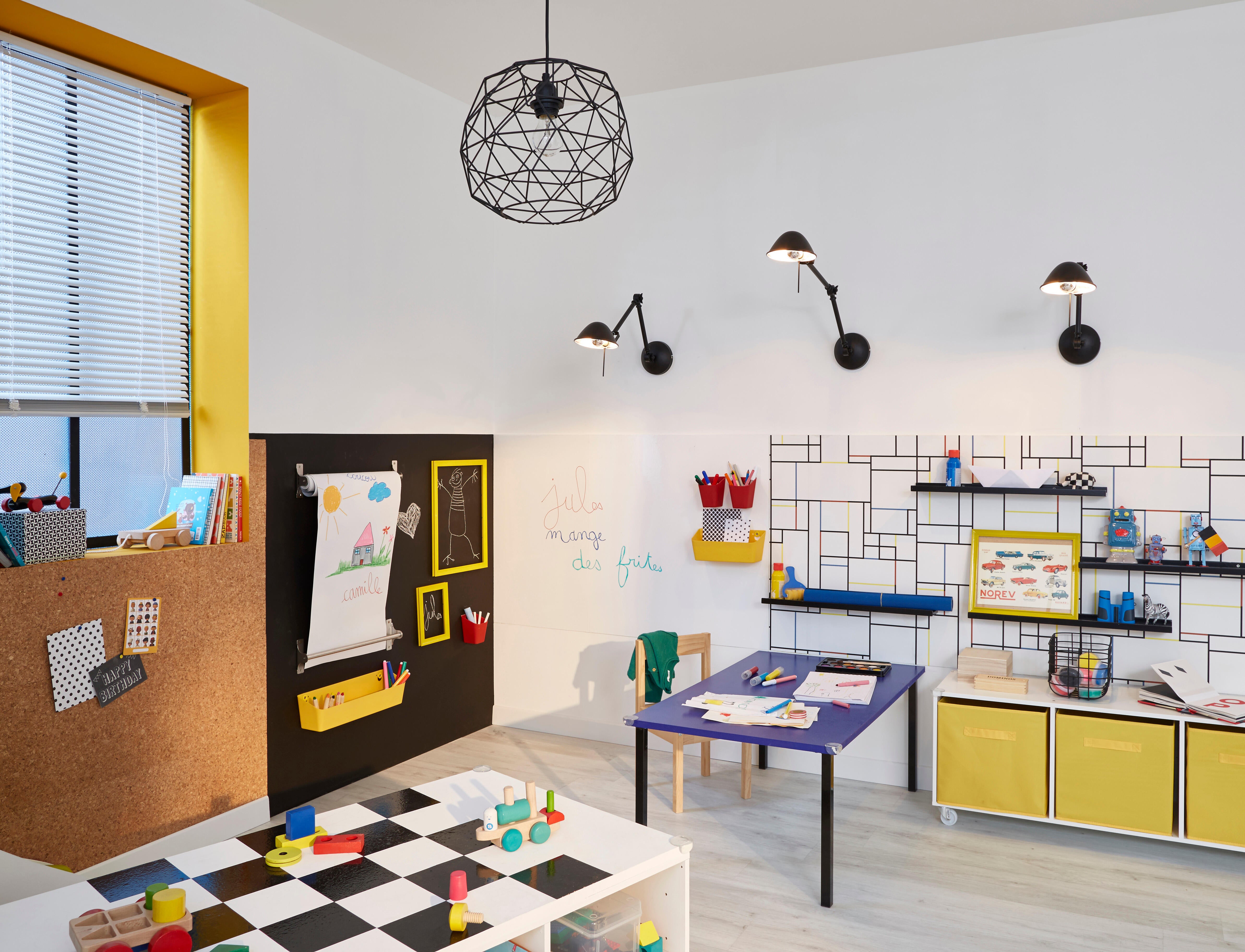 Pied de meuble carré Hettich, noir, 2.4x2.4 cm x hauteur 40 cm - 3