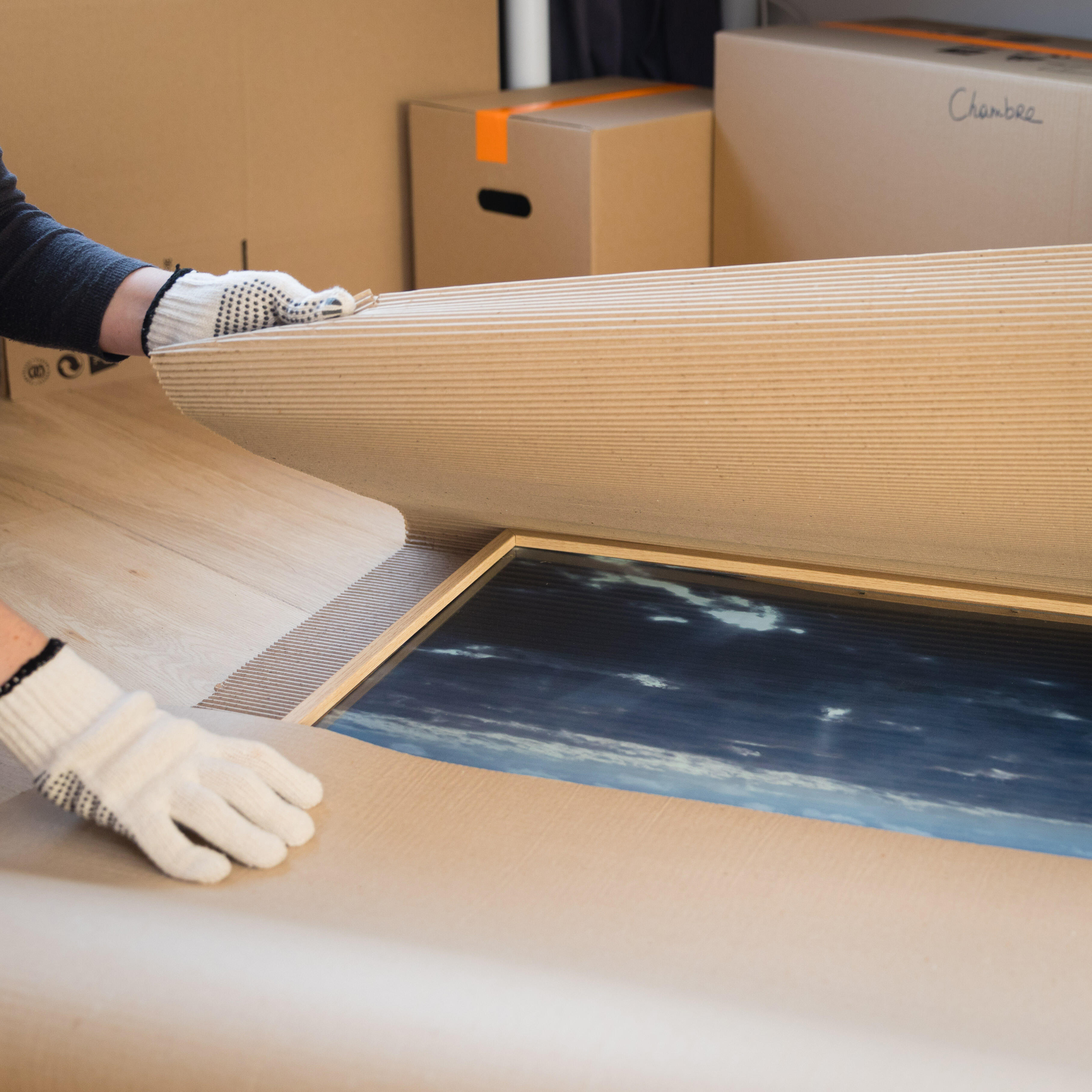 Gants de déménagement PVC PACK AND MOVE, taille unique - 3