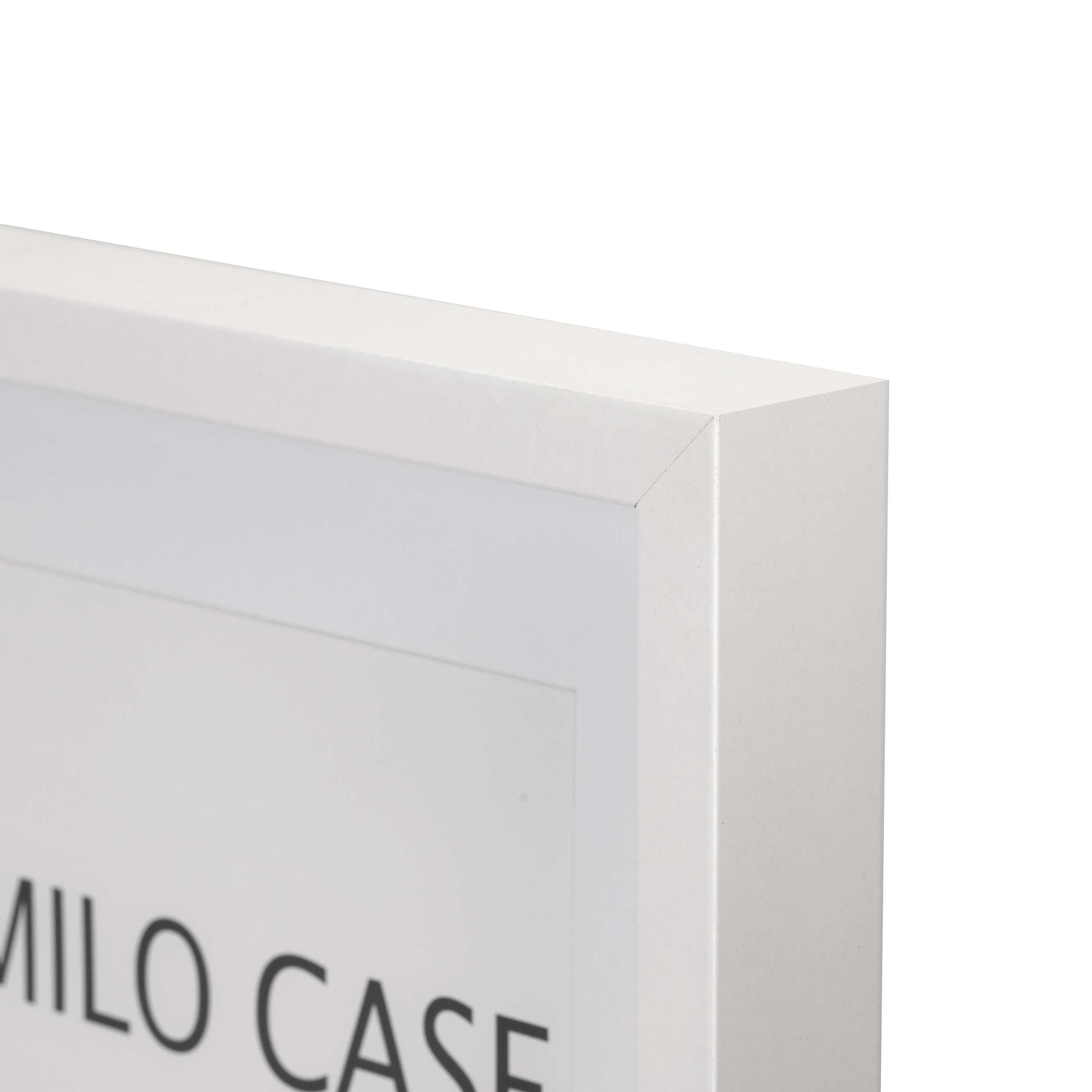 Marco con Passepartout Milo Case blanco INSPIRE 30x40cm - 4