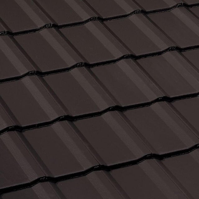 Tuile MONIER noir Perspective 10