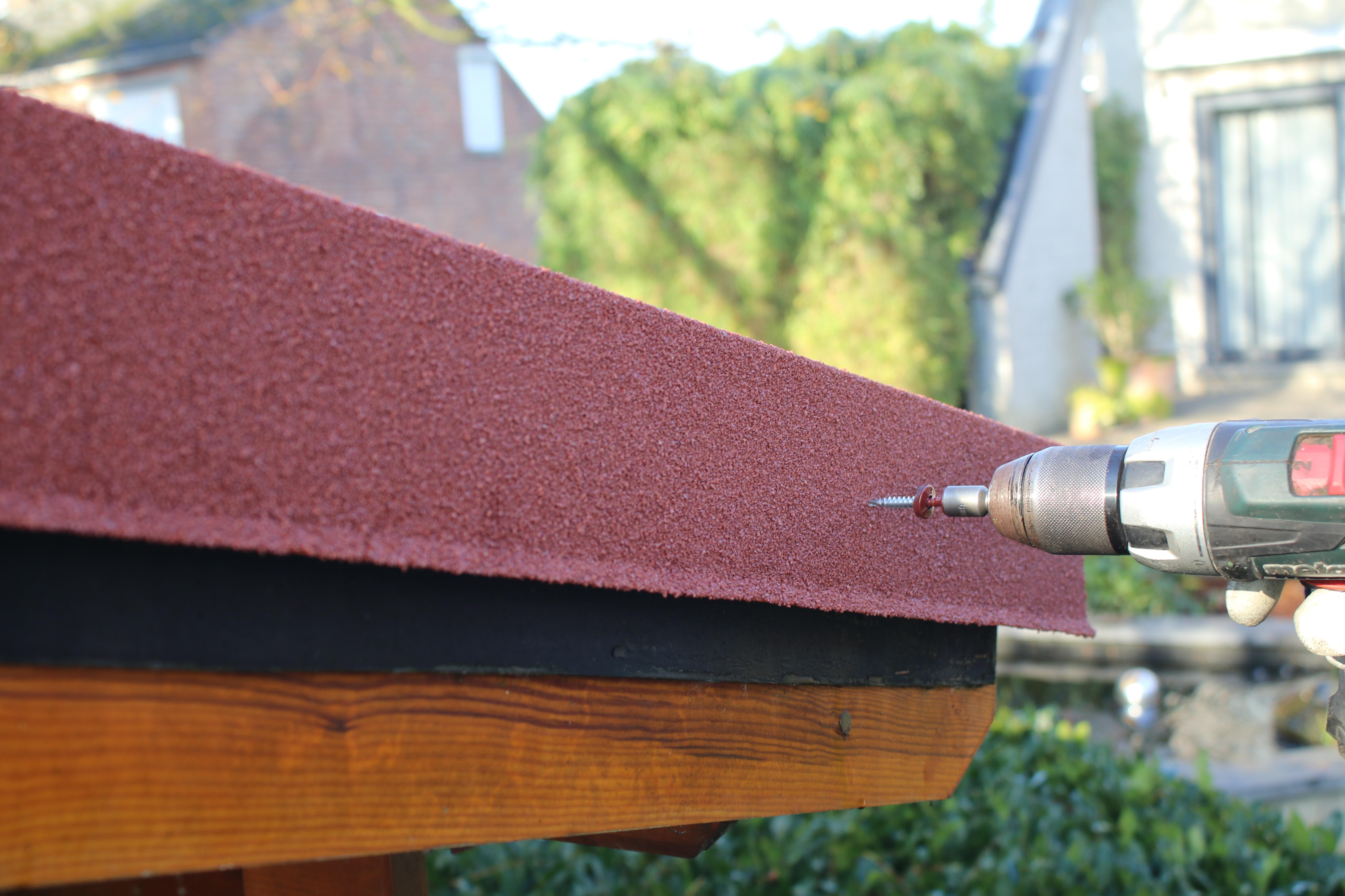 Rive gauche / droite pour plaque easytuile rouge, L.0.91 m - 8