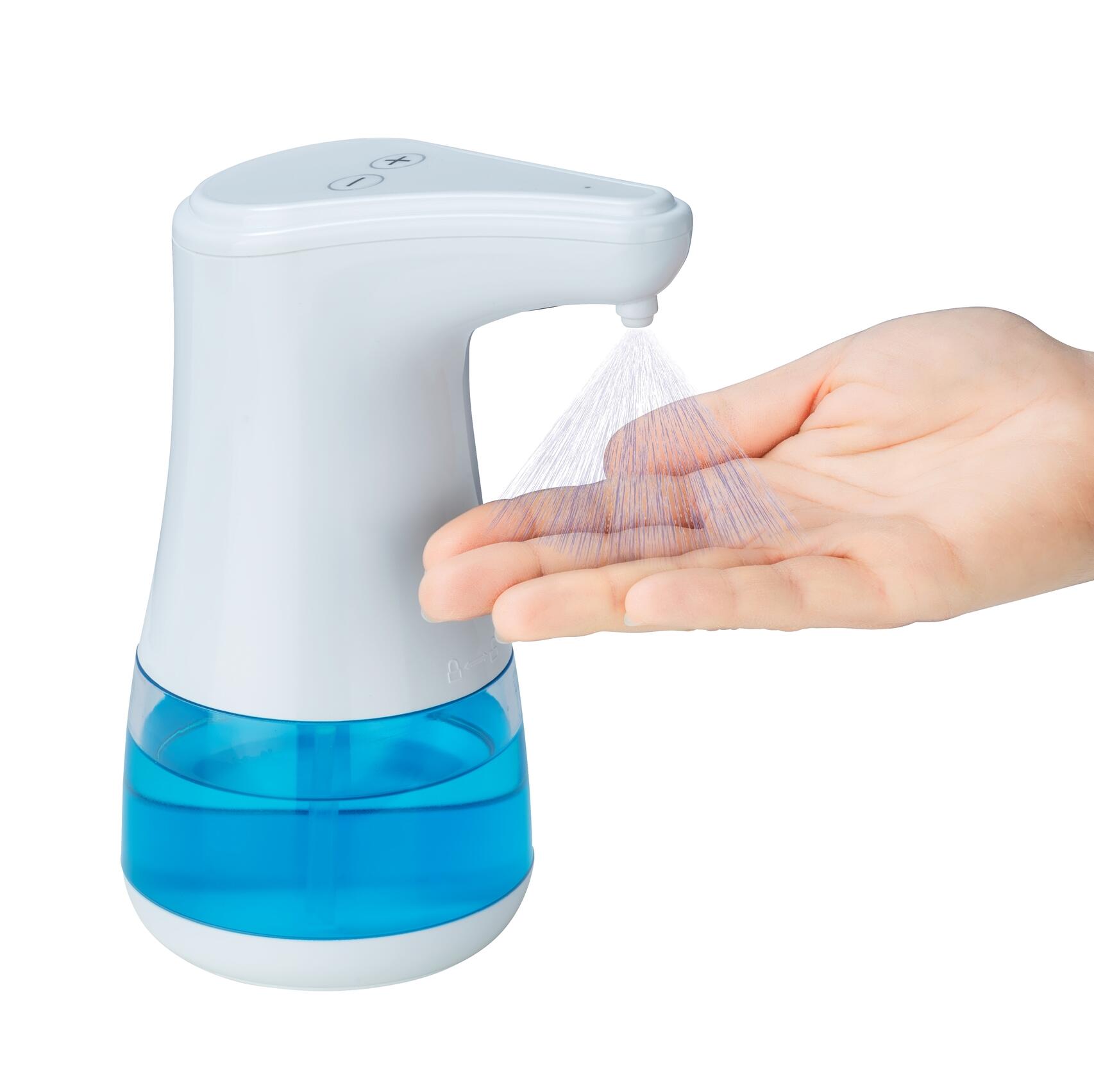Distributeur de savon automatique 300ml blanc, transparent Diala WENKO - 5