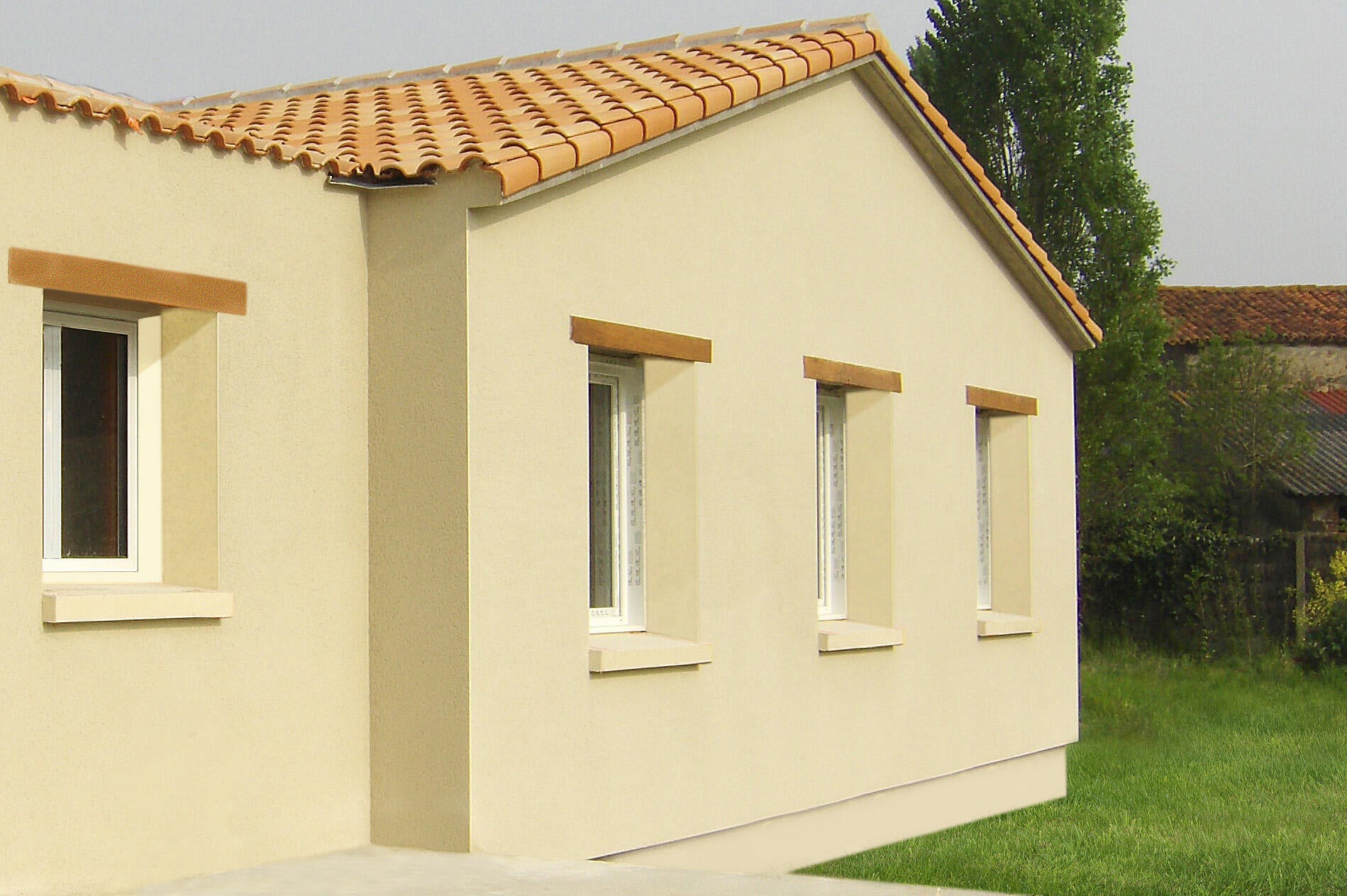 Enduit organique pour iso. thermique par l'ext, jaune toura, PRB,25kg - 3