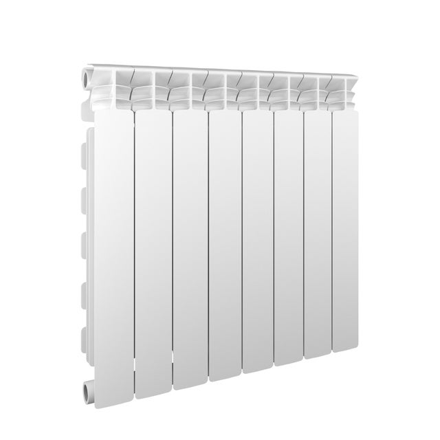 Radiateur eau chaude 1020W, l.64xH.65.6 cm Alurad EQUATION horizontal blanc
