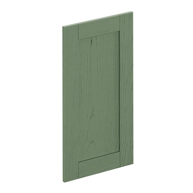 Porte de cuisine Boston vert clair mat H.63.7 x l.44.7 cm