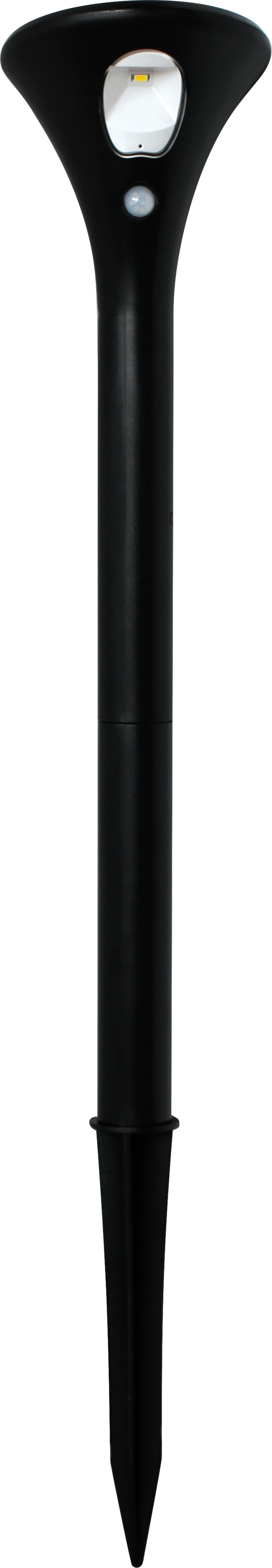 Balise solaire à détection Eclipse 75 lumens noir WATT & HOME