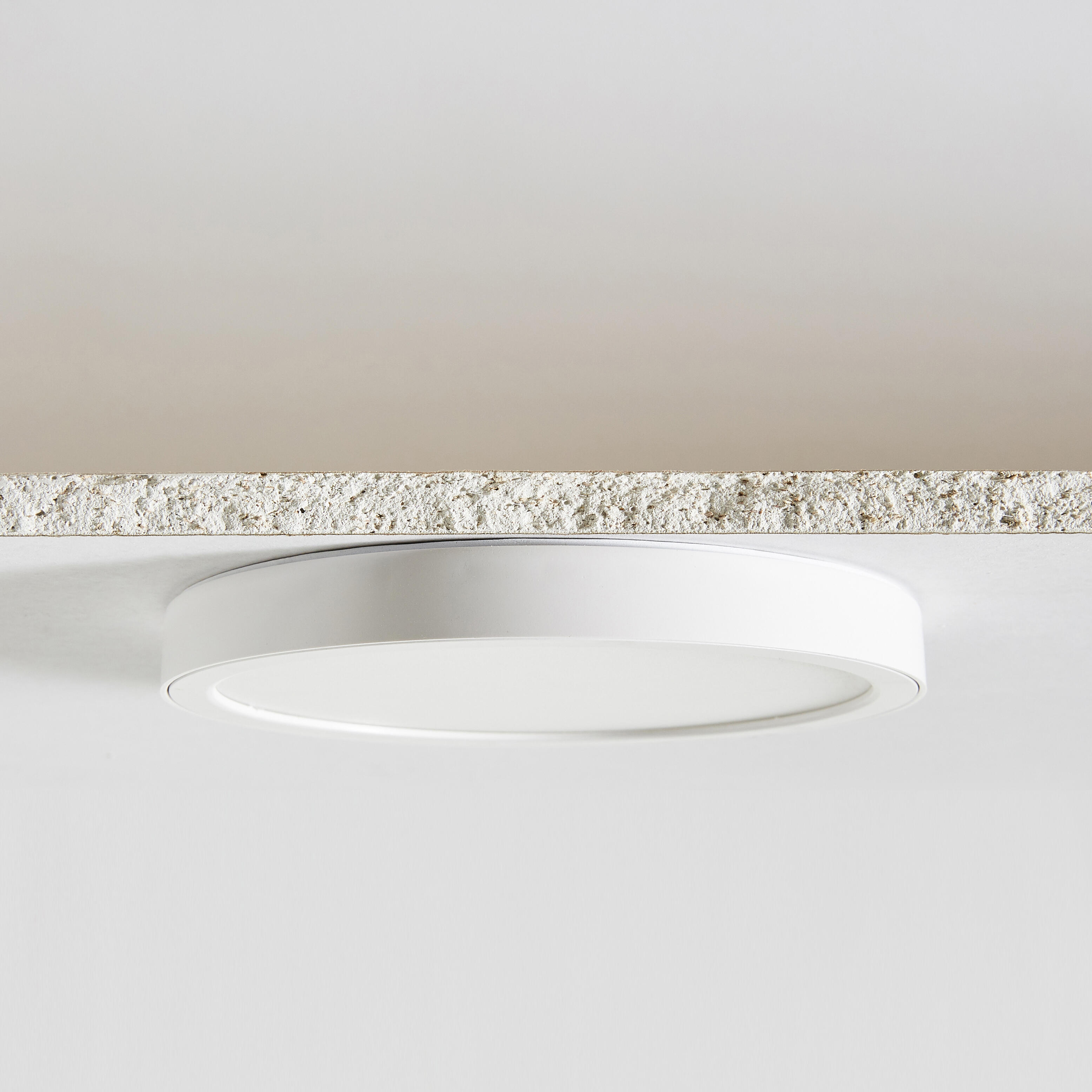 Kit 1 spot à encastrer/à fixer Manoa led intégrée blanc chaud/neutre D22.5 blanc - 5