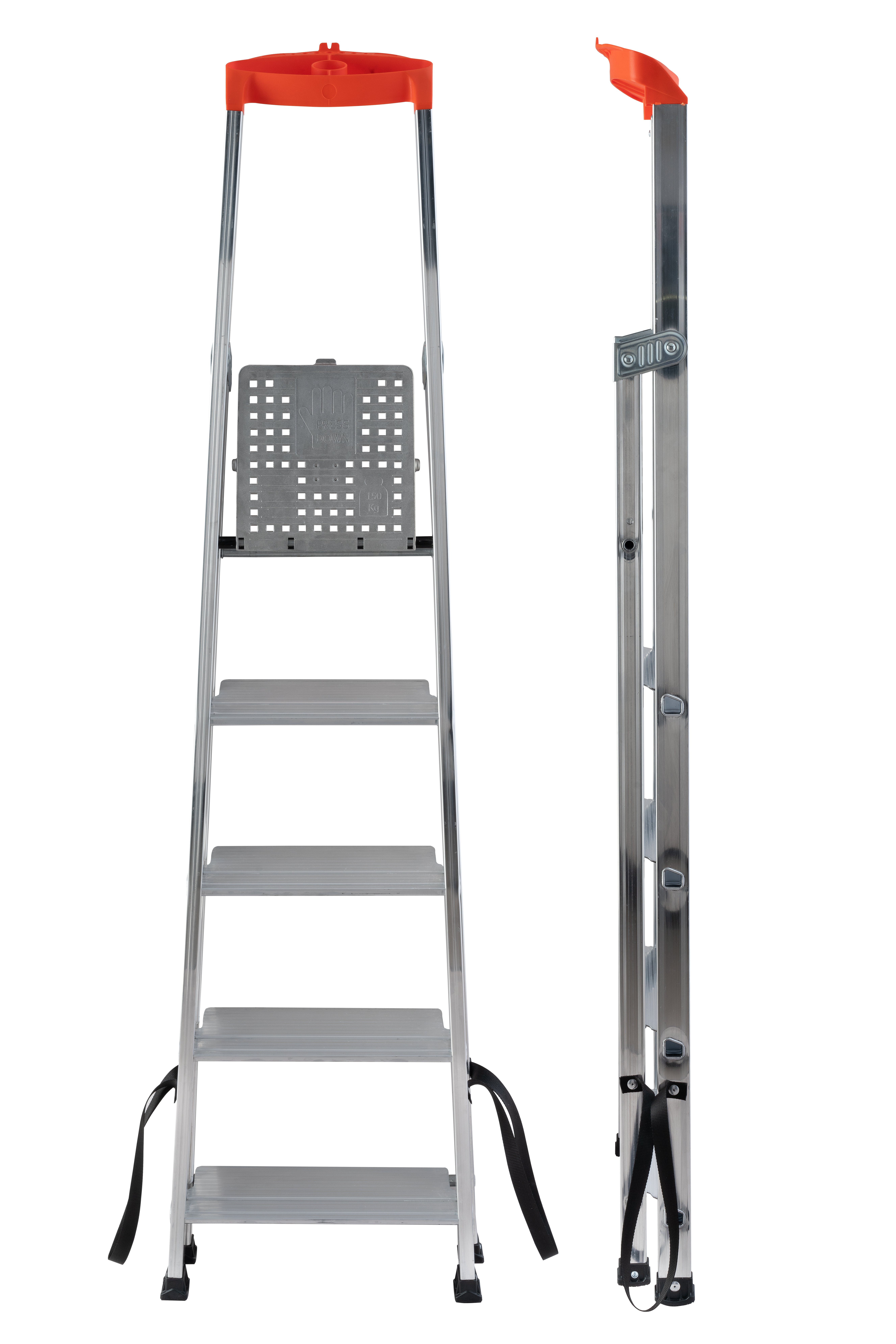 Escabeau aluminium HAILO 5 marches - 3