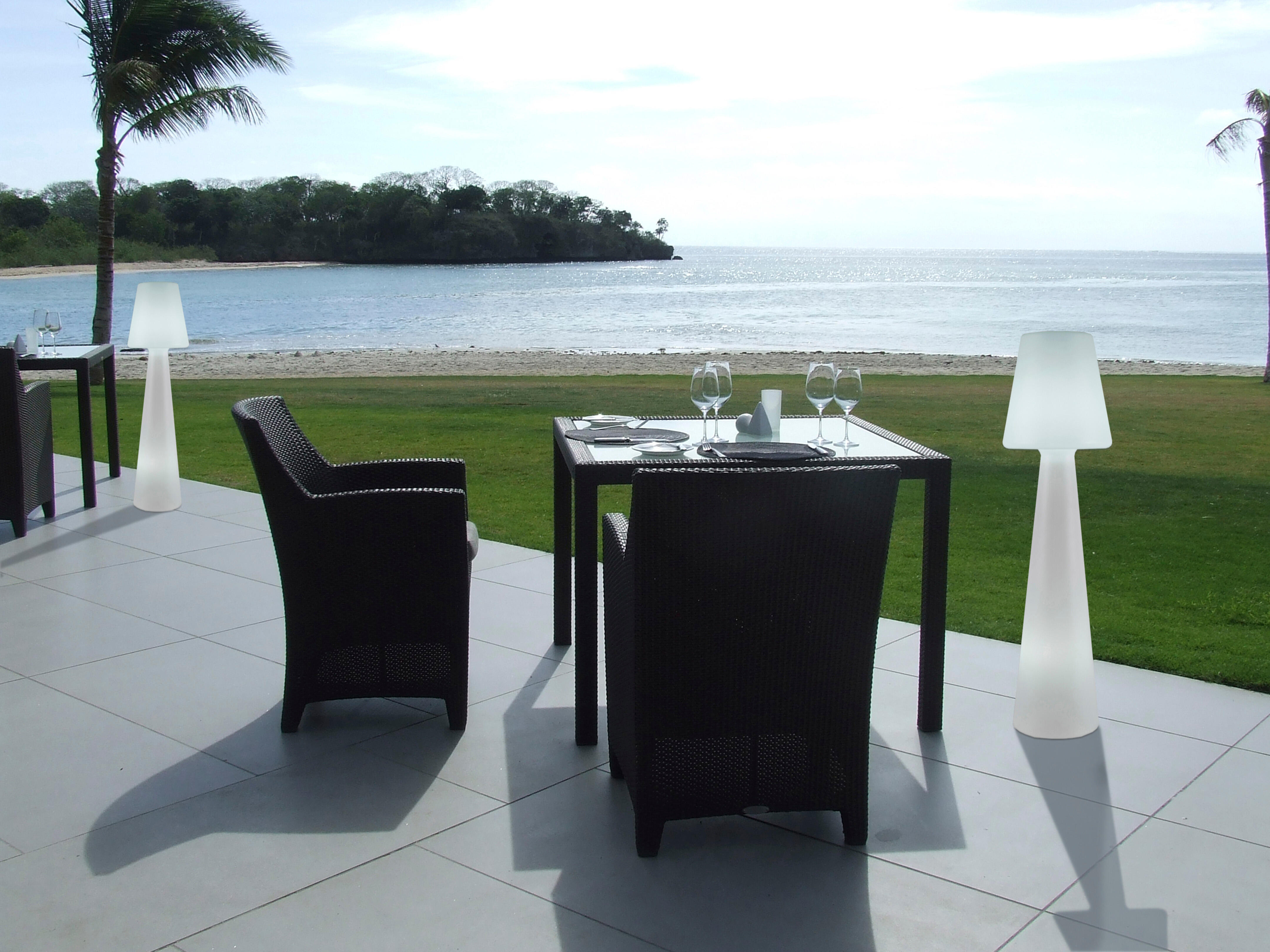Lampada da terra LED LOLA 110 CAVO  bianco, luce bianco freddo 1600 lumen NEWGARDEN - 7