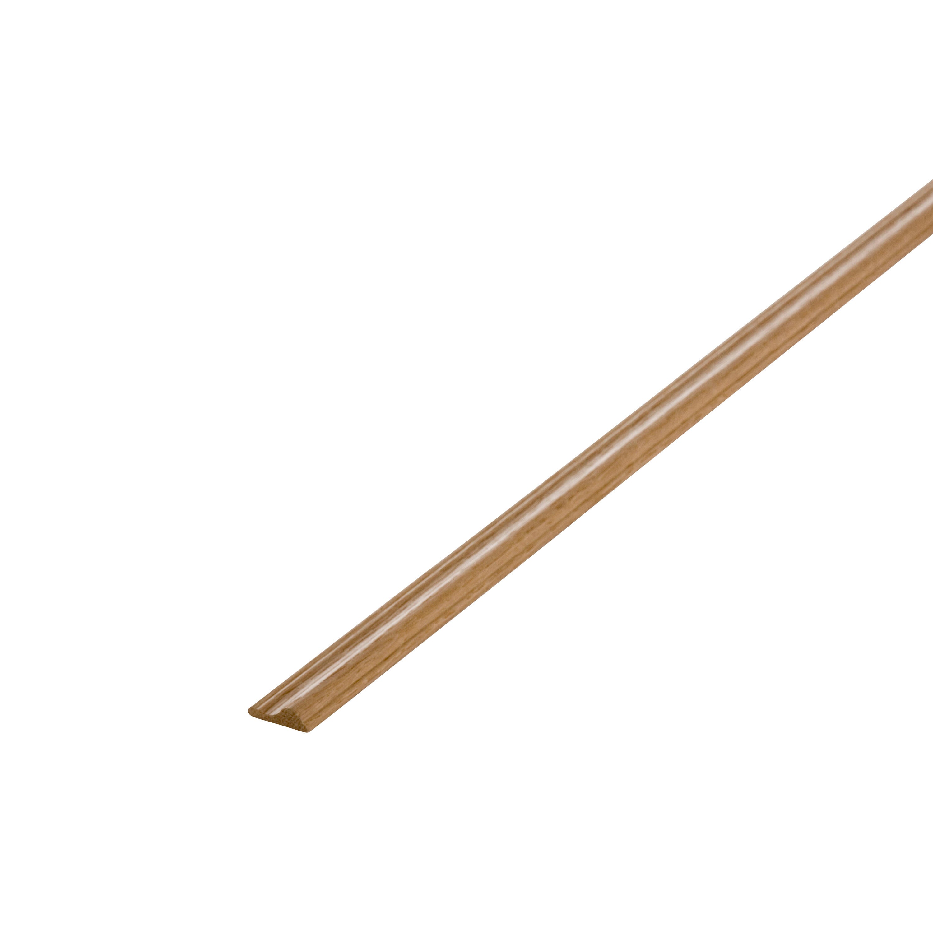 Cymaise chêne classique petits noeuds imitation chêne, 9 x 28 mm, L.2.4 m - 4