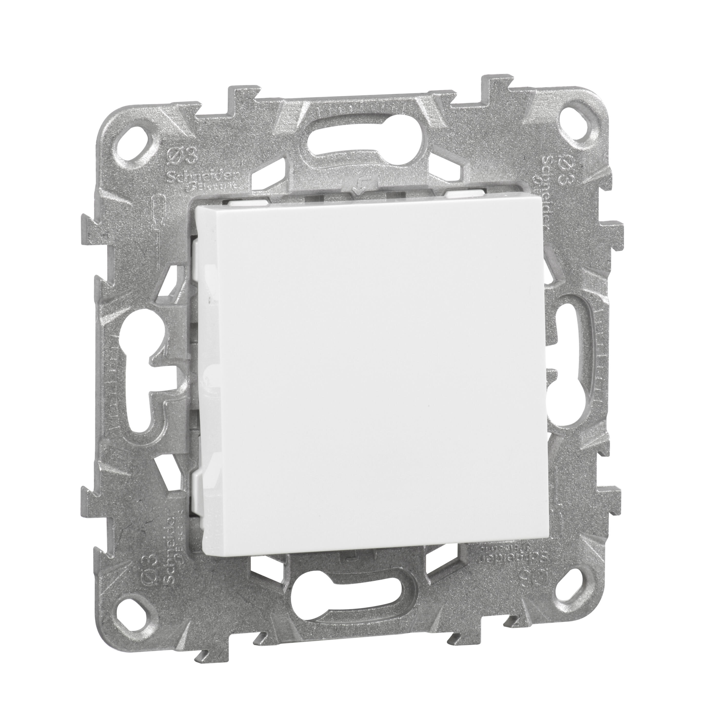 Interrupteur va-et-vient à assembler Unica, SCHNEIDER ELECTRIC, blanc - 11