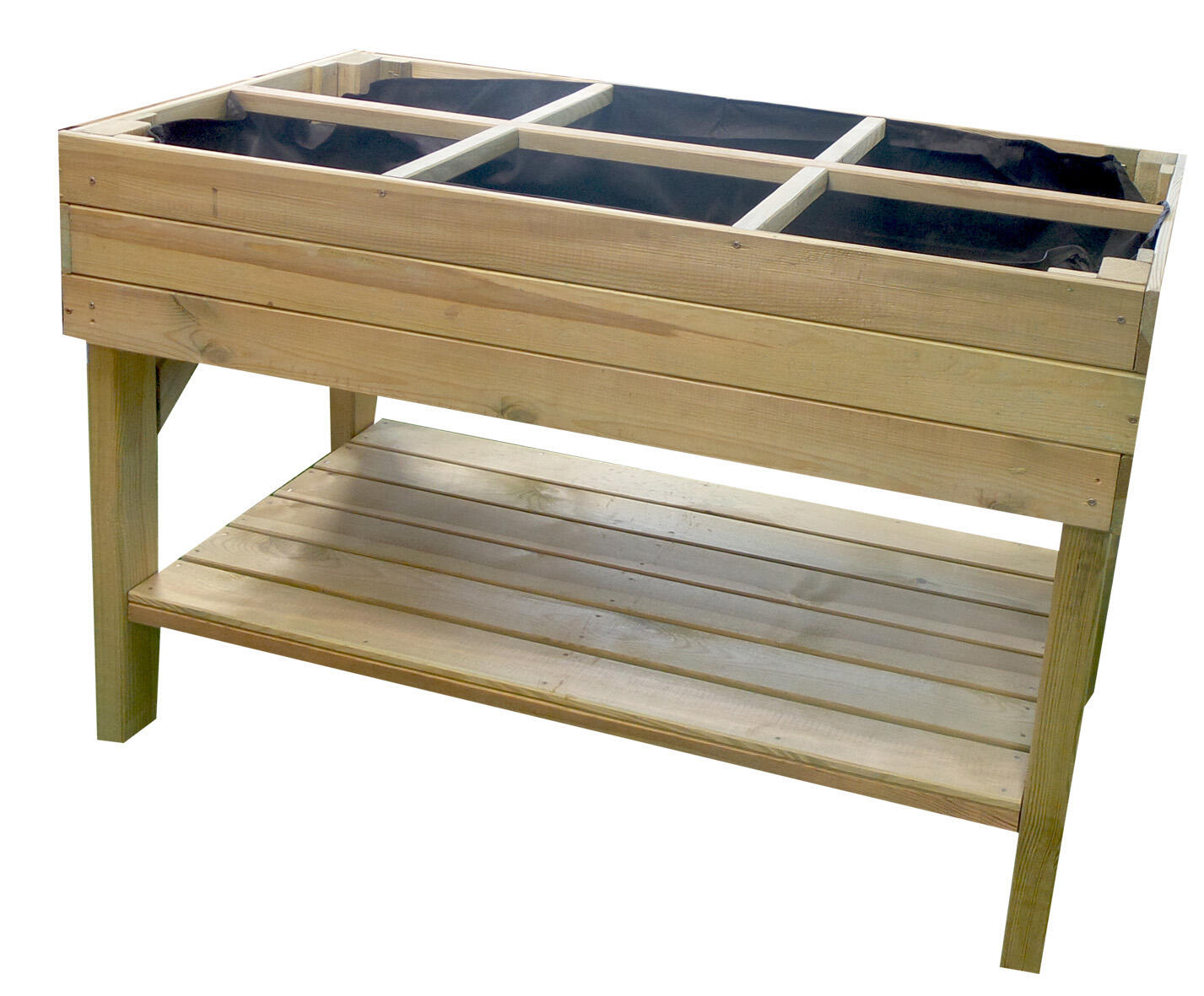 Potager sur pieds en bois PAPRIKA, CERLAND, l.120 x H.87 cm - 2