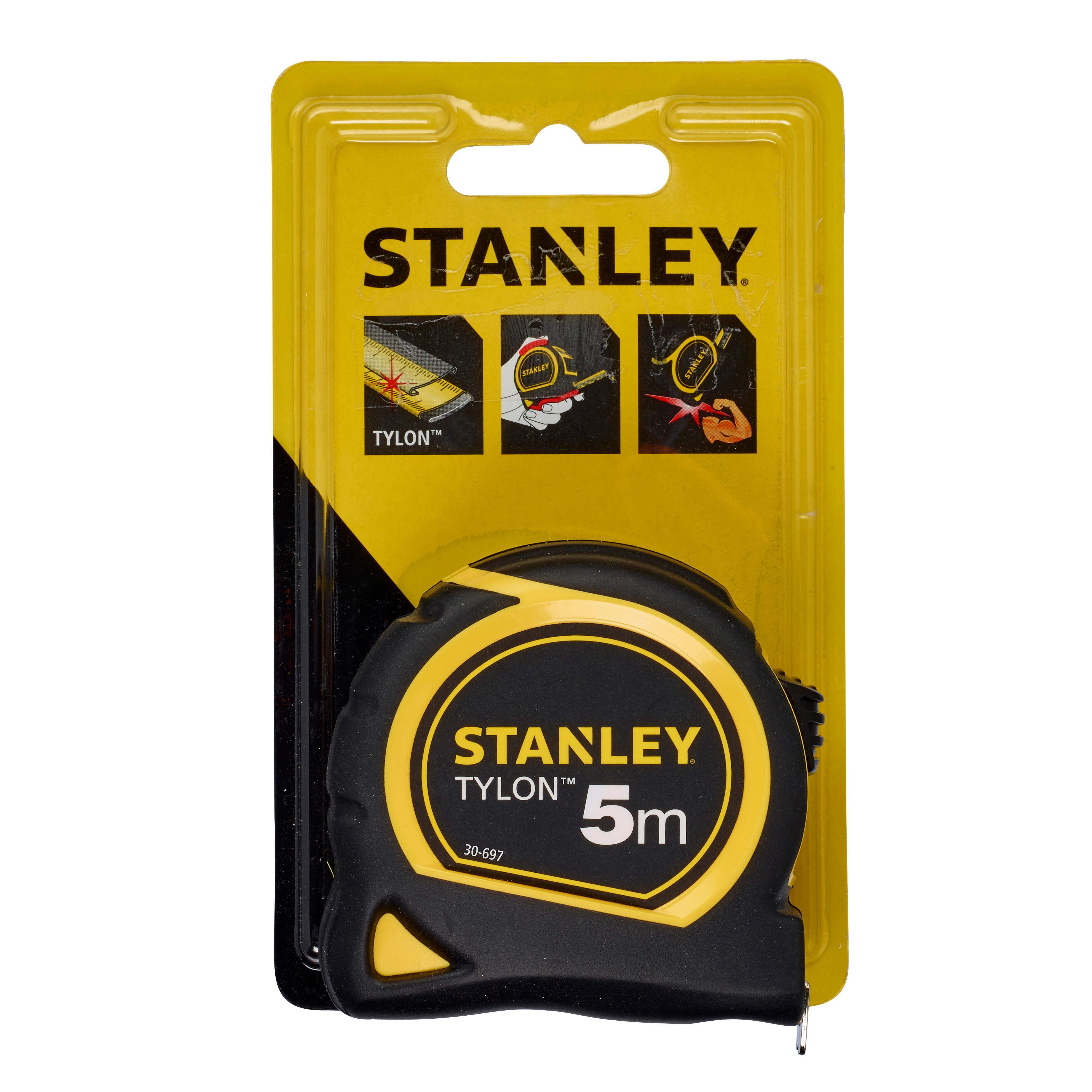 Mètre ruban plastique STANLEY 5 m - 6