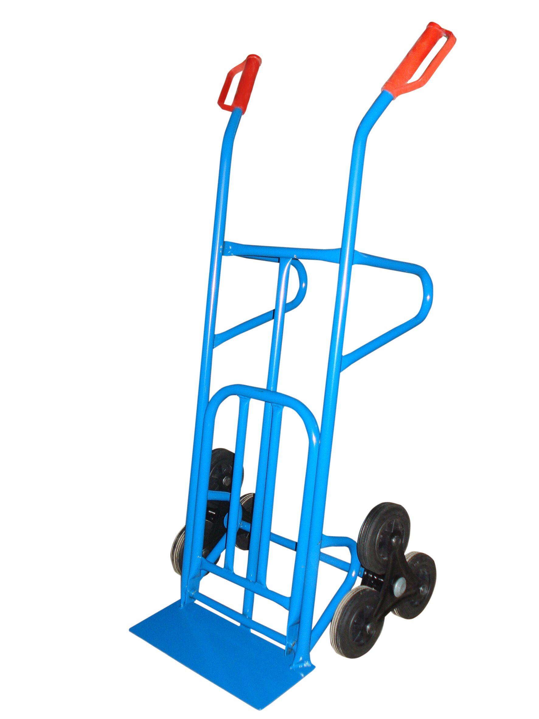 Diable En Acier Pour Escalier Dema D20040 | Capacité 120 Kg | Rouge | Neuf