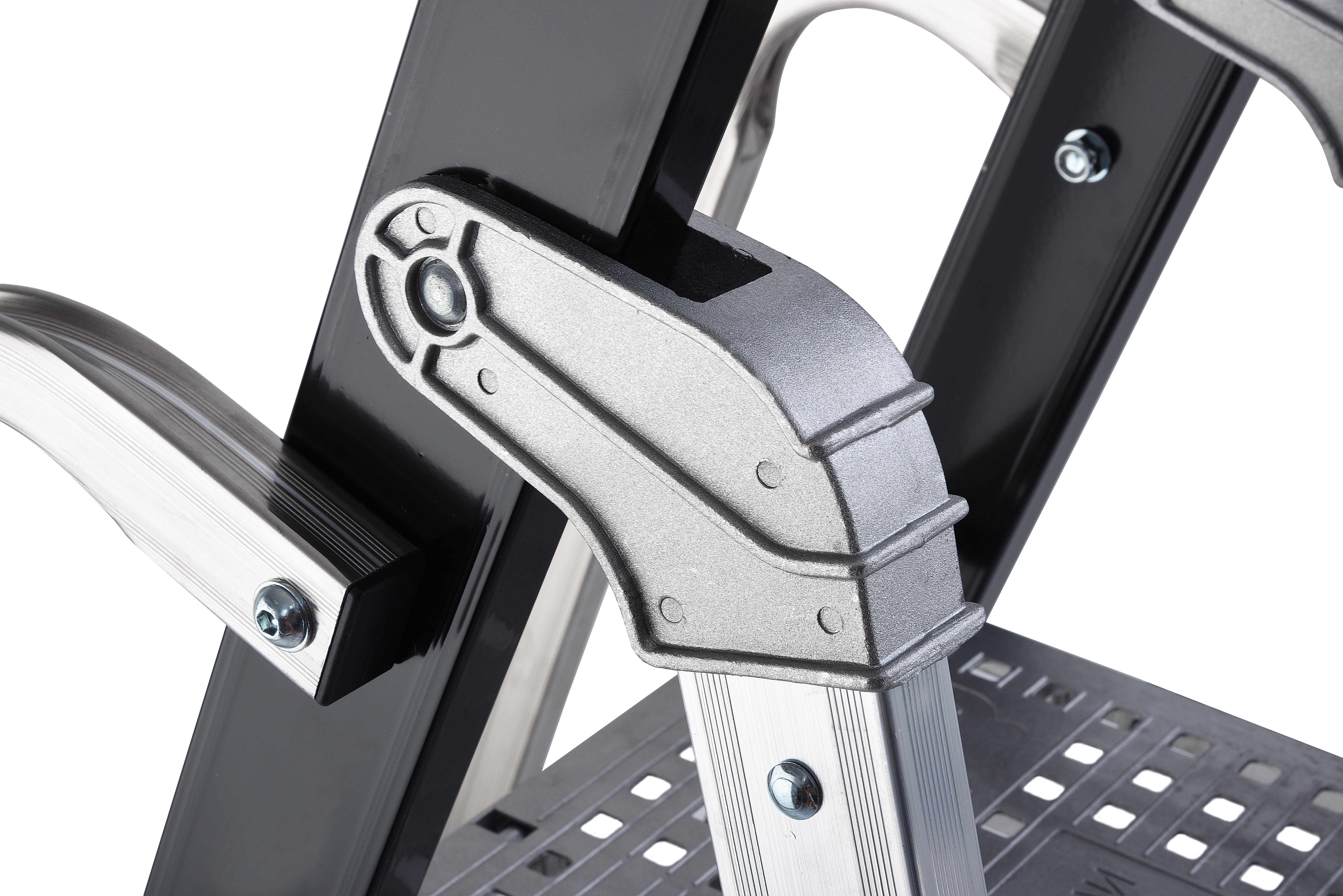 Escabeau HAILO Pro chantier aluminium 6 marches noir - 5