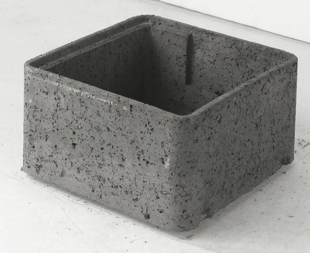 Rehausse de regard Béton, 47x47x20 cm