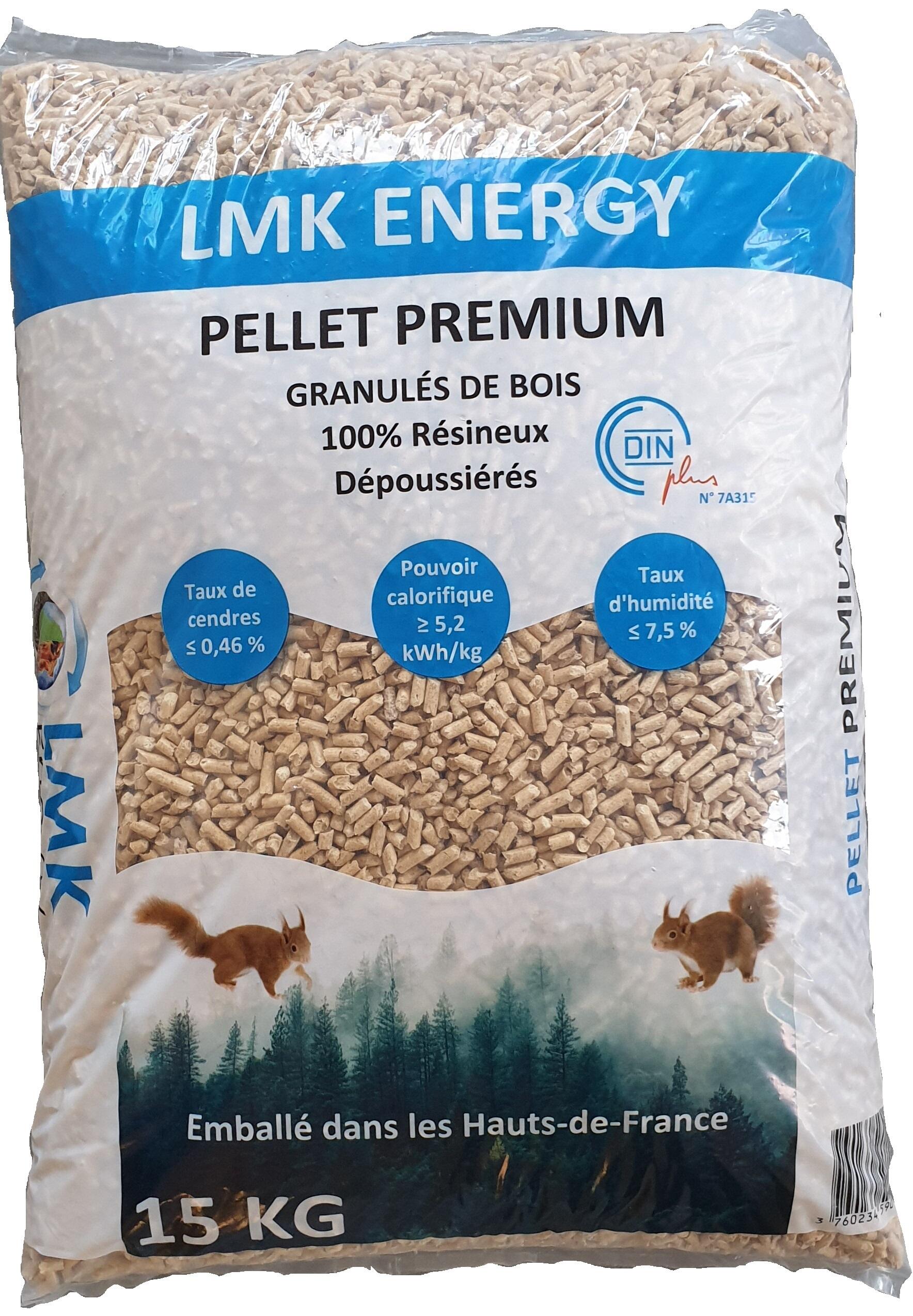 Palette granulés de bois PELLET PREMIUM (65 sacs de 15kg) - 3