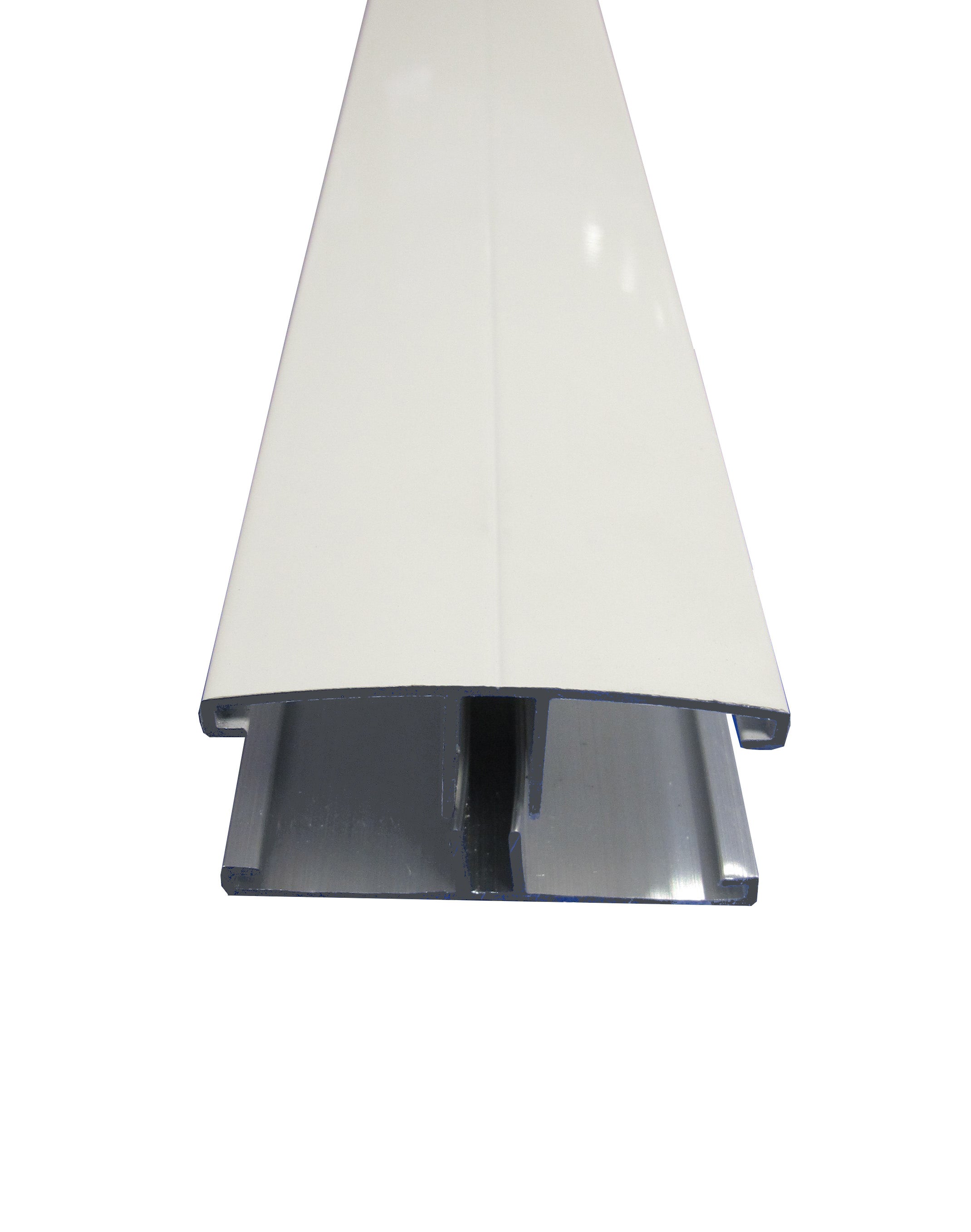 Profil jonction pour plaque ep. 16/32 mm blanc, L.4 m - 2