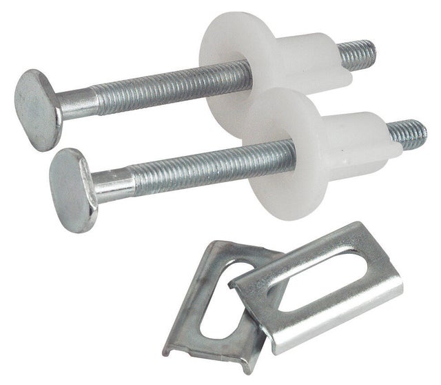 Kit Fixation Abattant WC Universel - 4 Pièces Charnières M6 - EODKSE