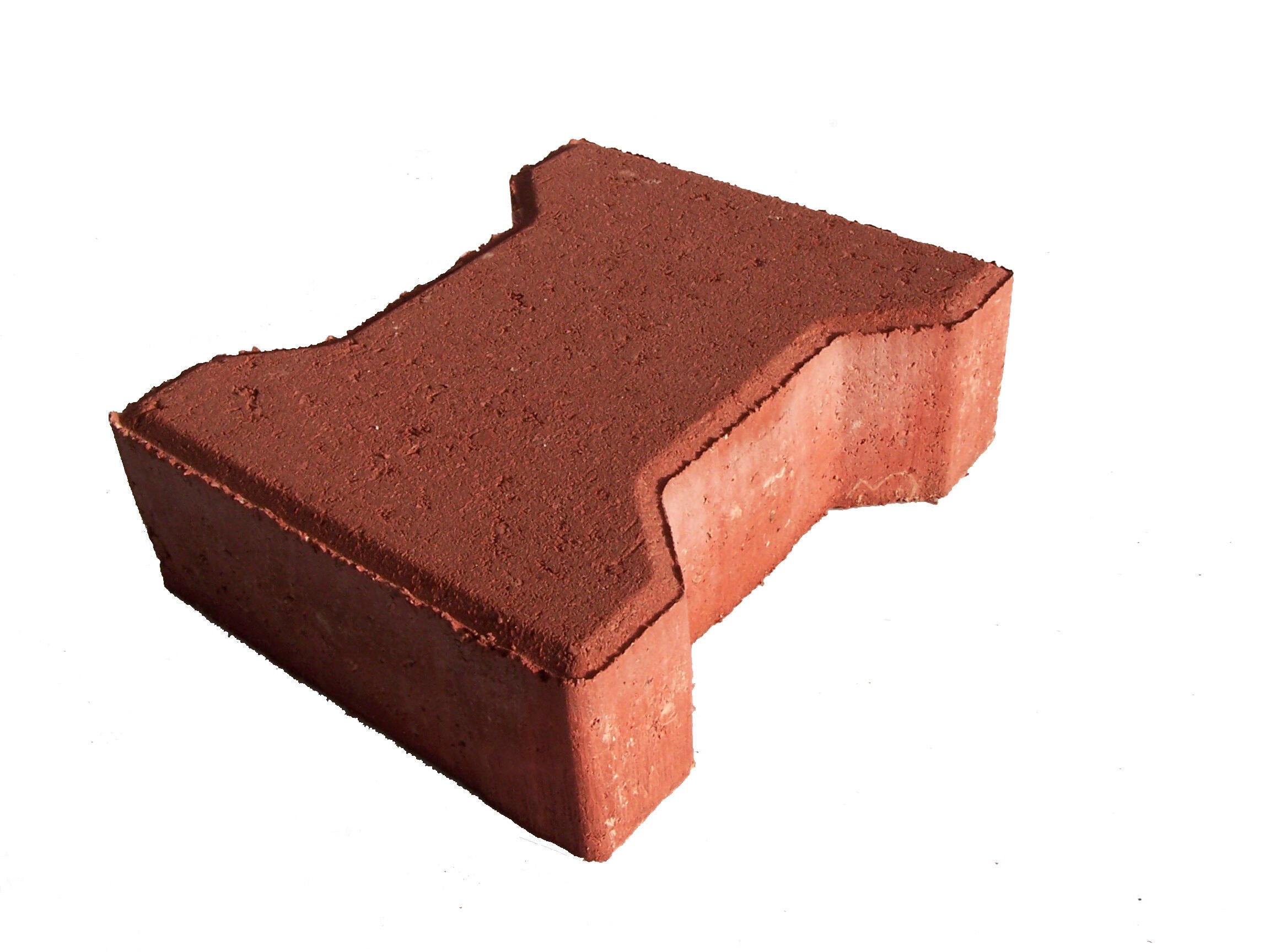 Pavé béton H/I, rouge L.19.8 cm x l.16.5 cm x Ep.60 mm | Leroy Merlin