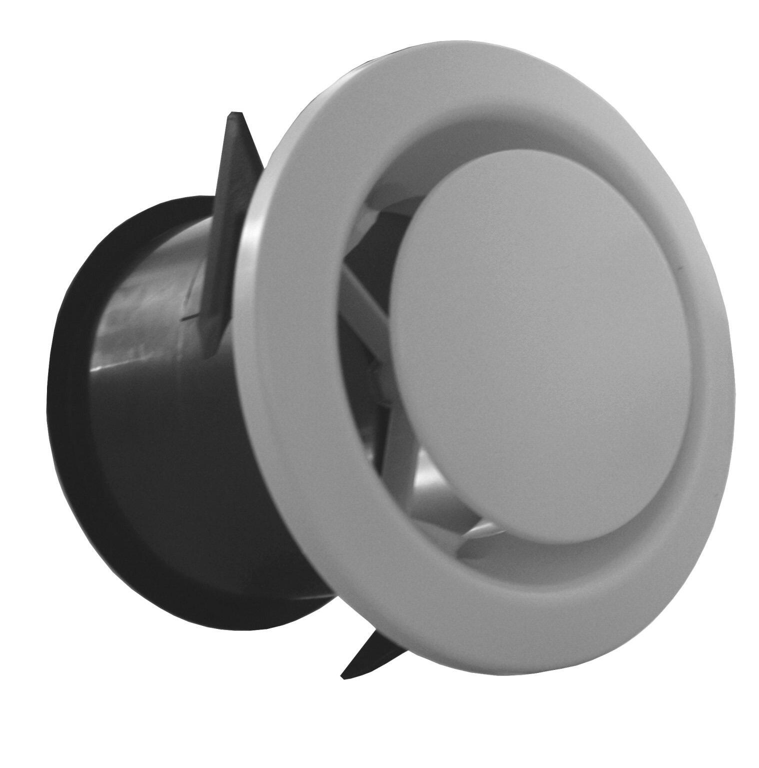 Bouche d'extraction pvc S&P, Diam.80/80 mm Ber 80 p - 5