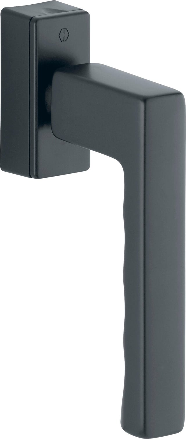 Poignée Toulon Secuforte top sécurité alu coloris noir/fenêtres PVC- alu et bois