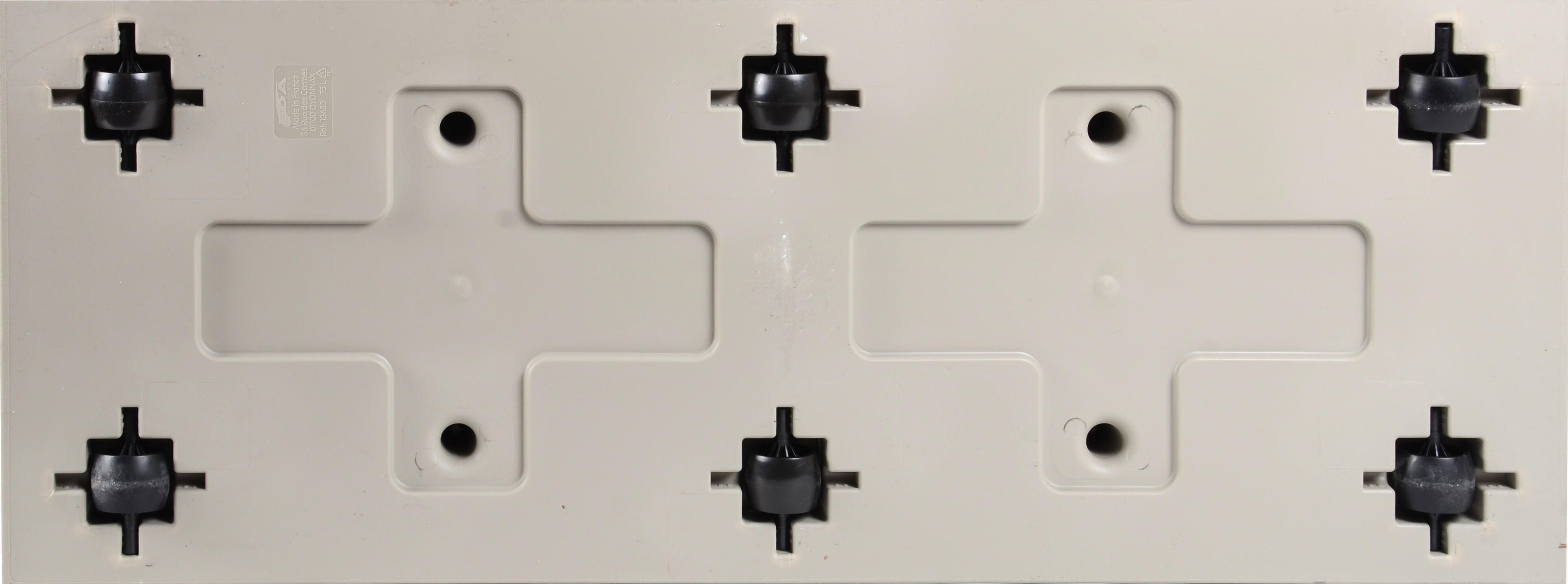 Jardinière polypropylène à réserve d'eau EDA L.79 x l.35 x H.39 cm anthracite - 4