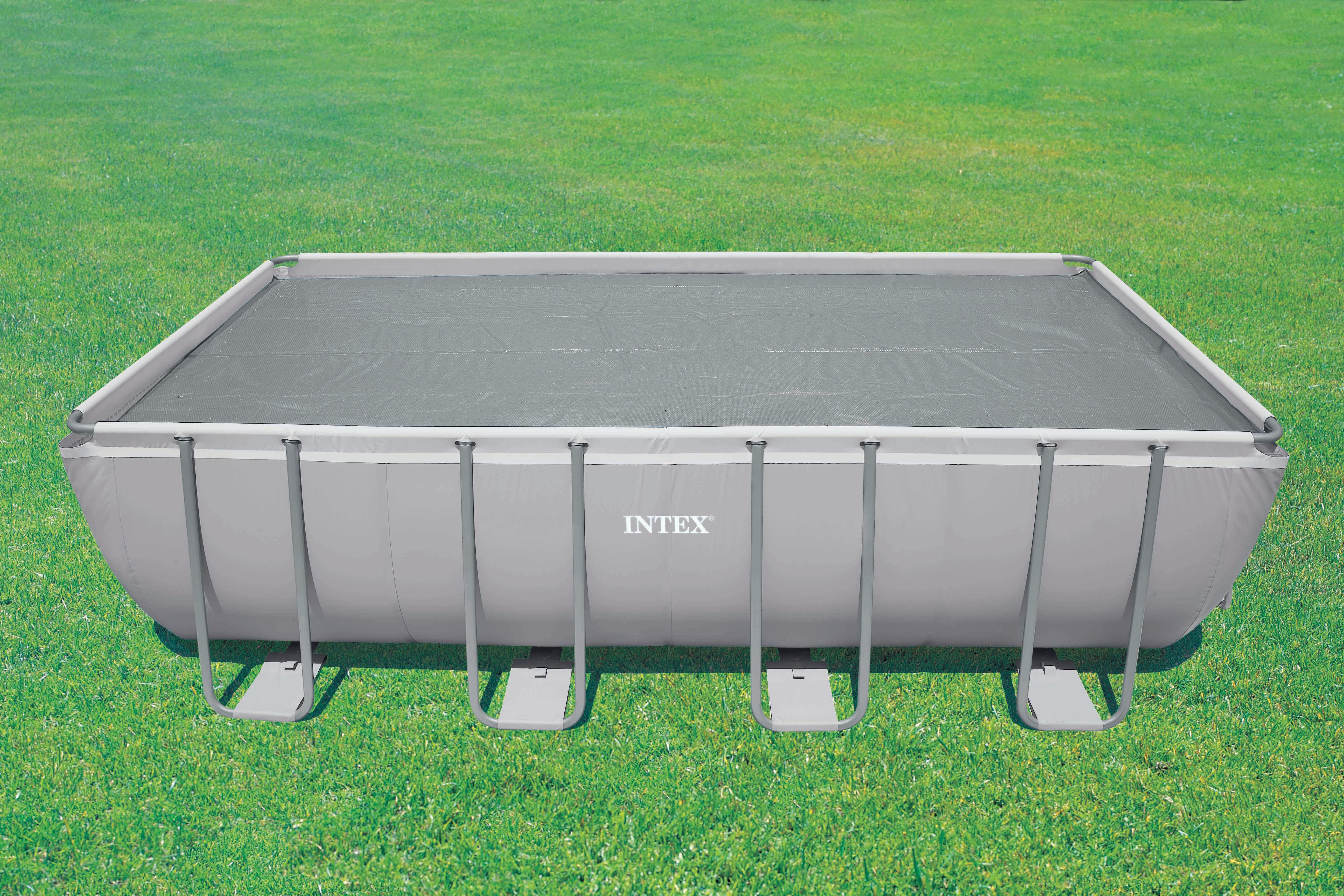 Bâche à bulles rectangulaire INTEX 5,40 x 2,55m pour piscine 5,49 x 2,74m - 3