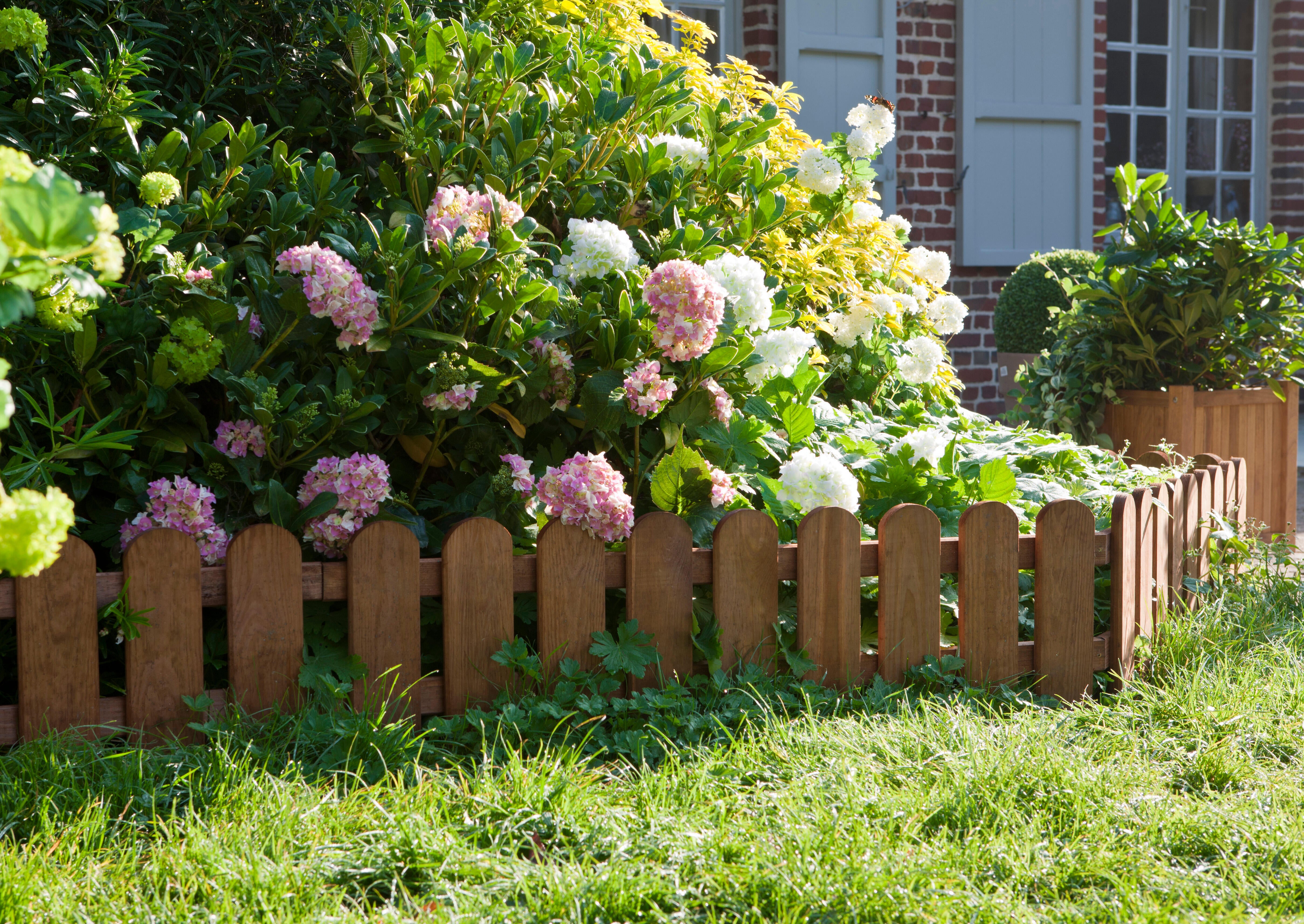 Bordures En Bois A Planter – Bordures En Bois Pour Jardin – MMHBNX