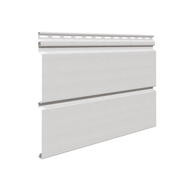 Botte de 4 clins pour bardage gris FREEFOAM Chalet L.2.4 m - l.30cm - Ep.1mm