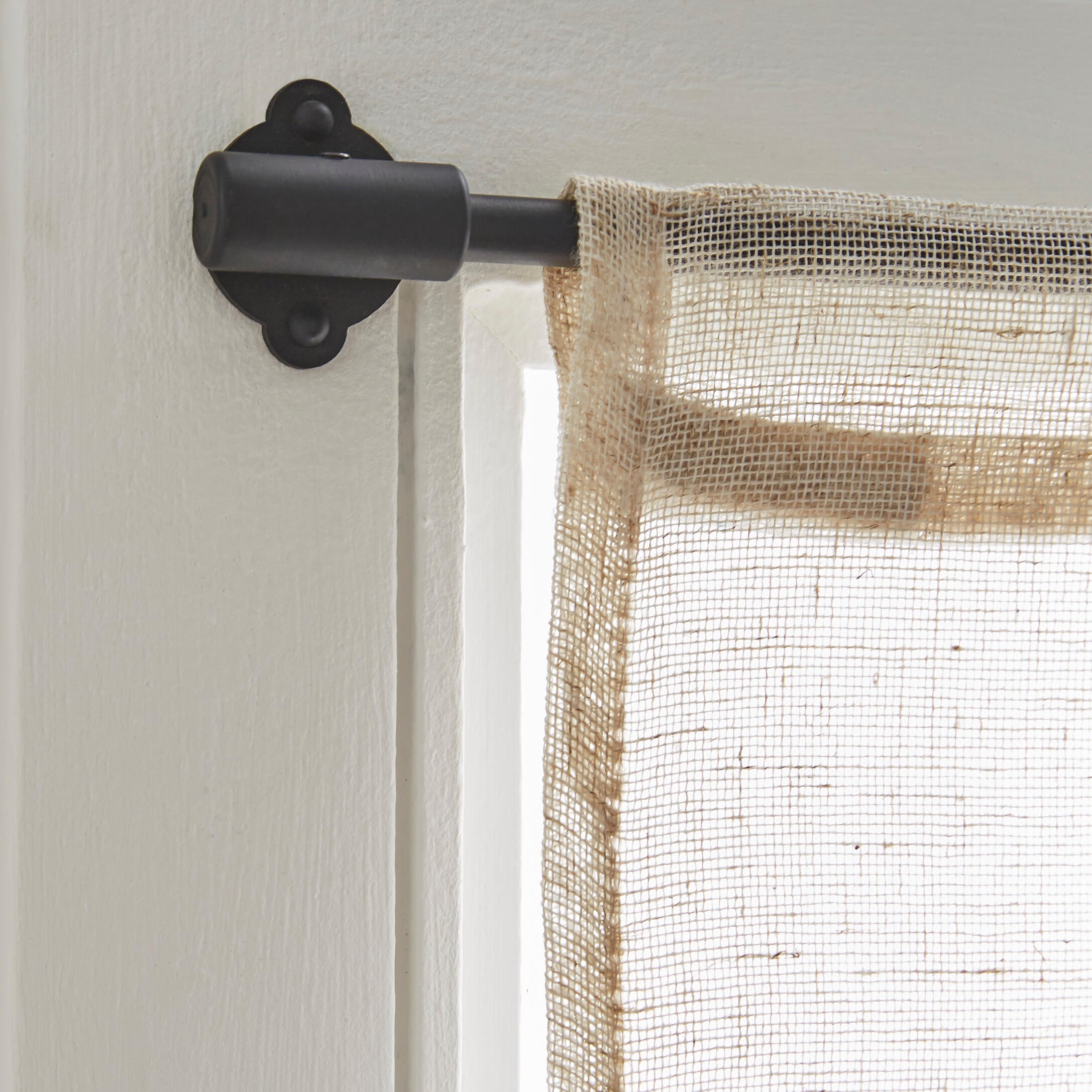 Vitrage tamisant, Rio, beige H.120 x l.45 cm - 2