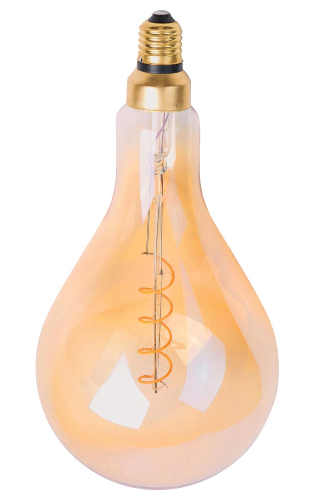 Ampoule led décorative, poire E27, 80lm = 25W, blanc très chaud, XXCELL