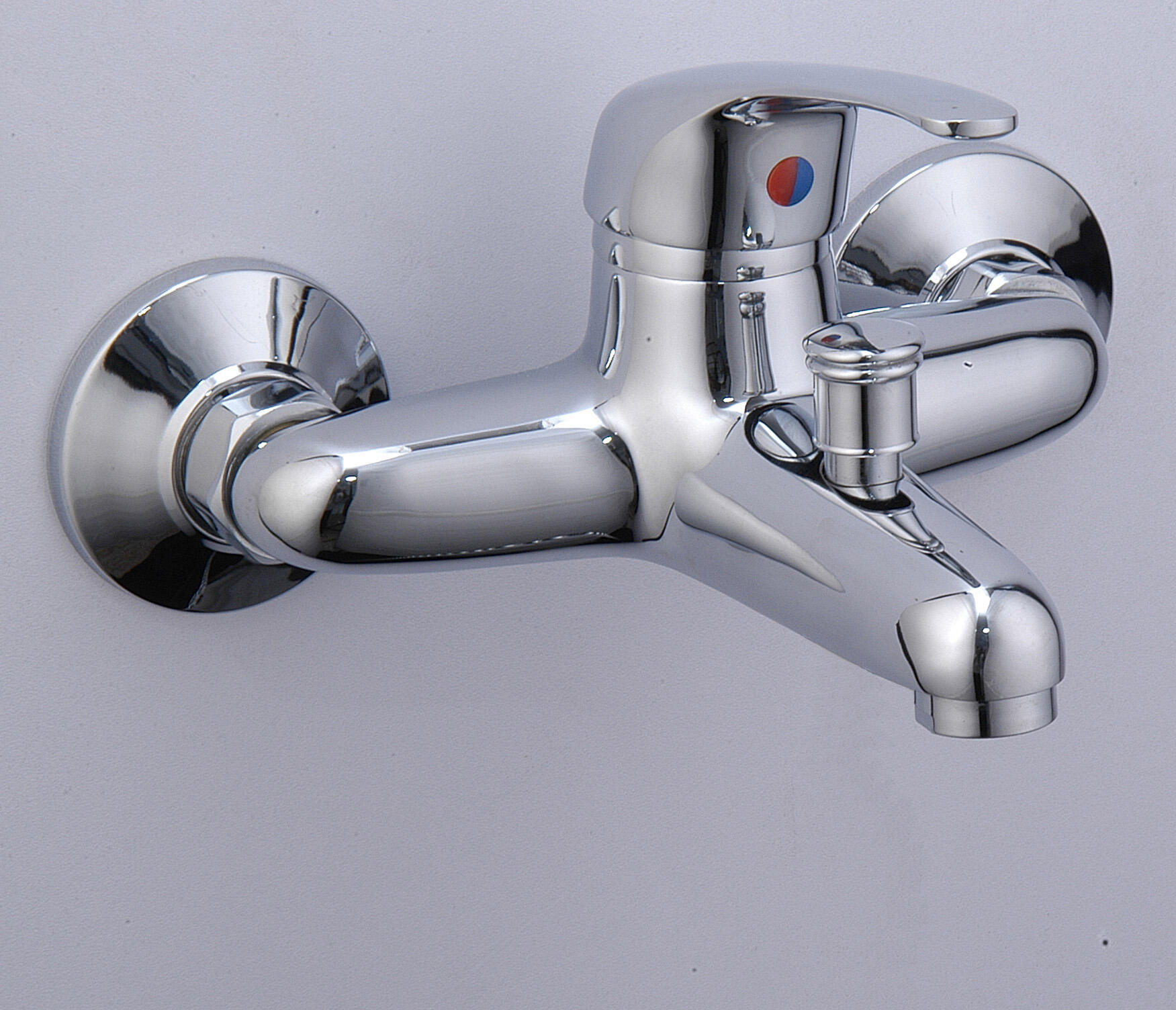 Grifo de bañera monomando Nerea cromo brillo Latón - 2