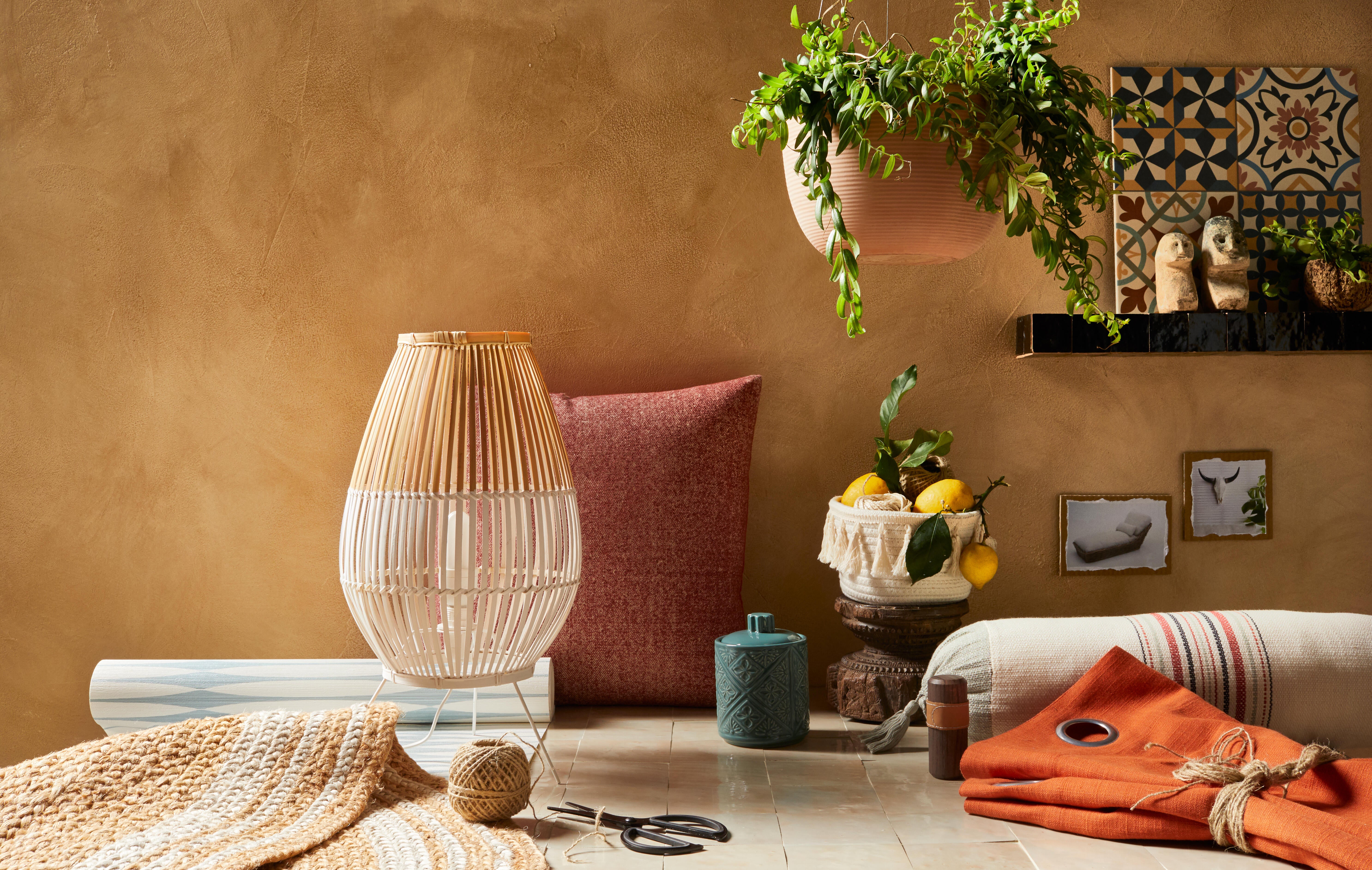 Panier blanc l.16 x P.16 x H.11 cm AZAO - 2