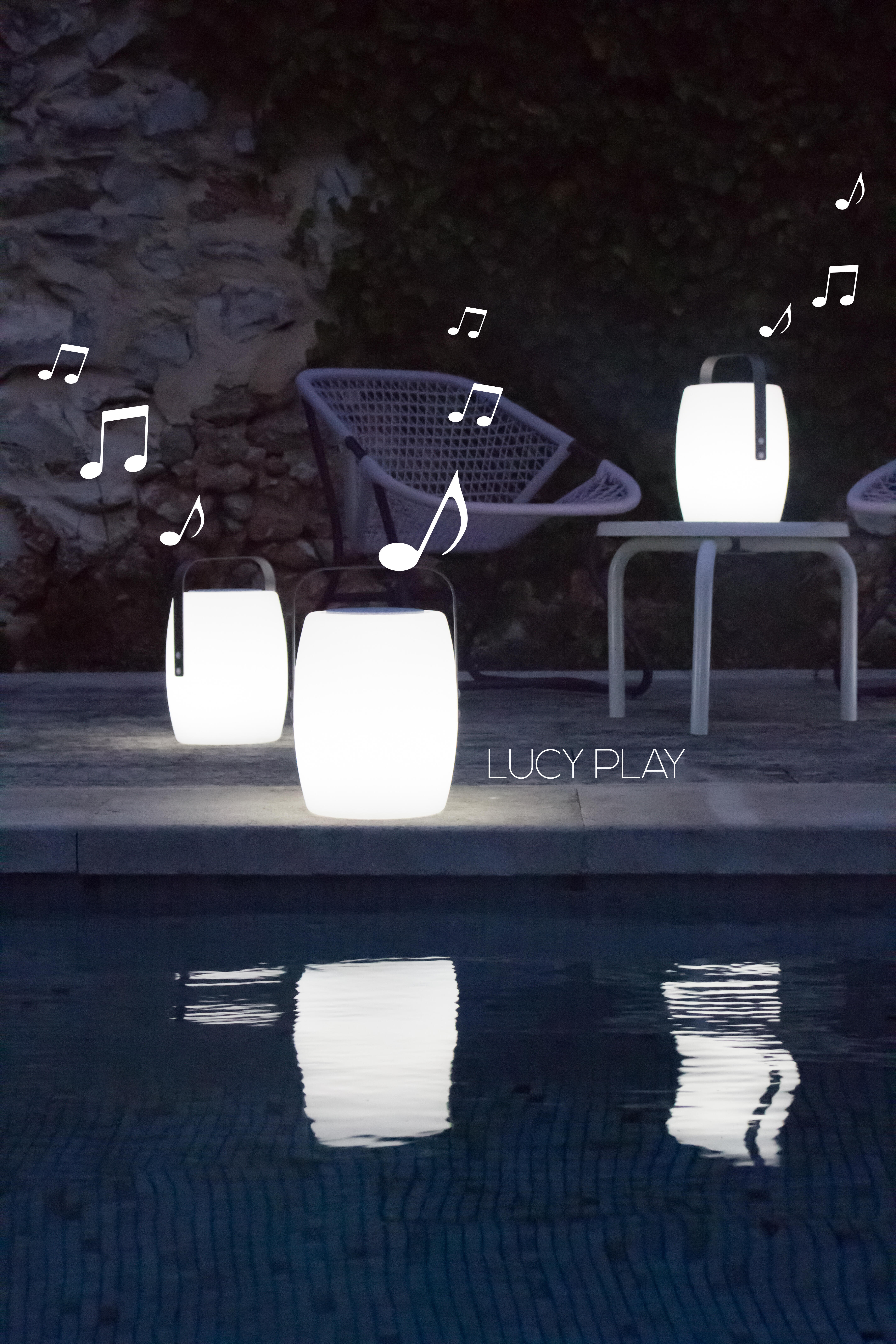 Baladeuse nomade bluetooth, LUMISKY,Lucy Play, 10W - 5