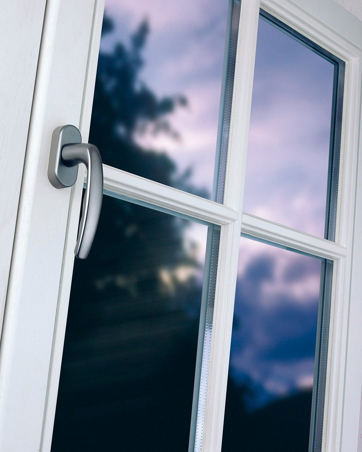 Poignée Atlanta Secustik sécurisée alu coloris inox/fenêtres PVC et aluminium - 5