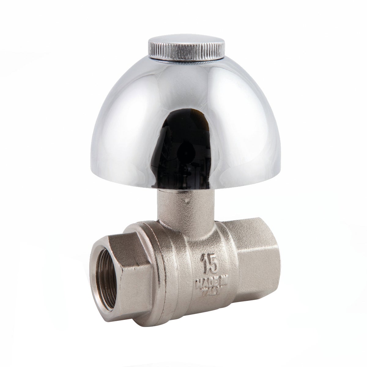 Valvola A Sfera In Ottone Per Acqua Fredda E Calda - 15 Mm, Sistema PushFit, Facile Installazione - Foto 5