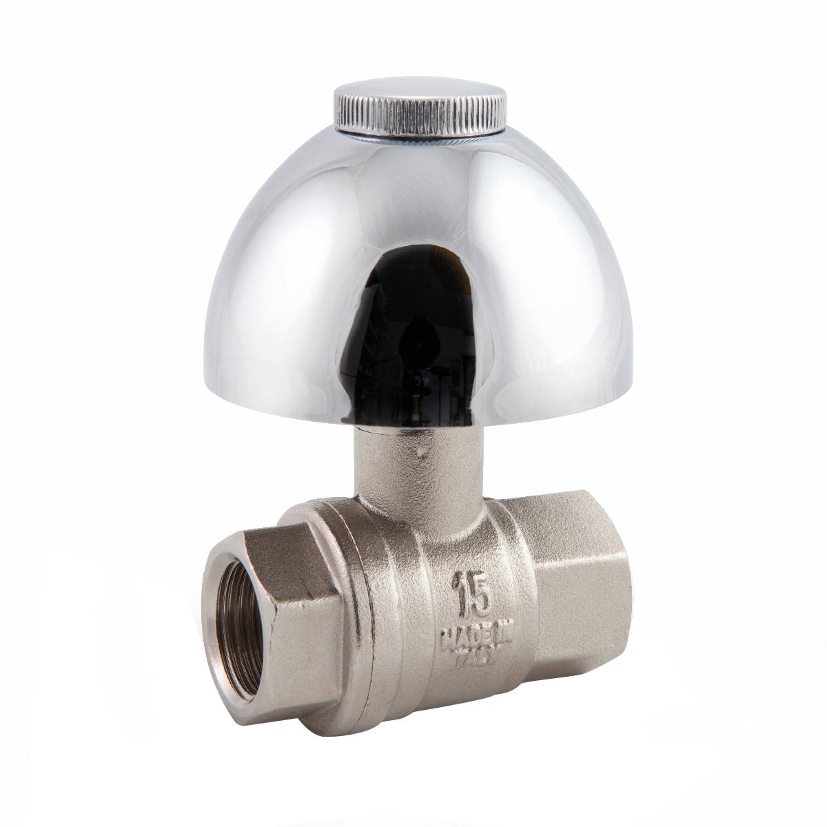 Valvola A Sfera In Ottone Per Acqua Fredda E Calda - 15 Mm, Sistema PushFit, Facile Installazione - Foto 5