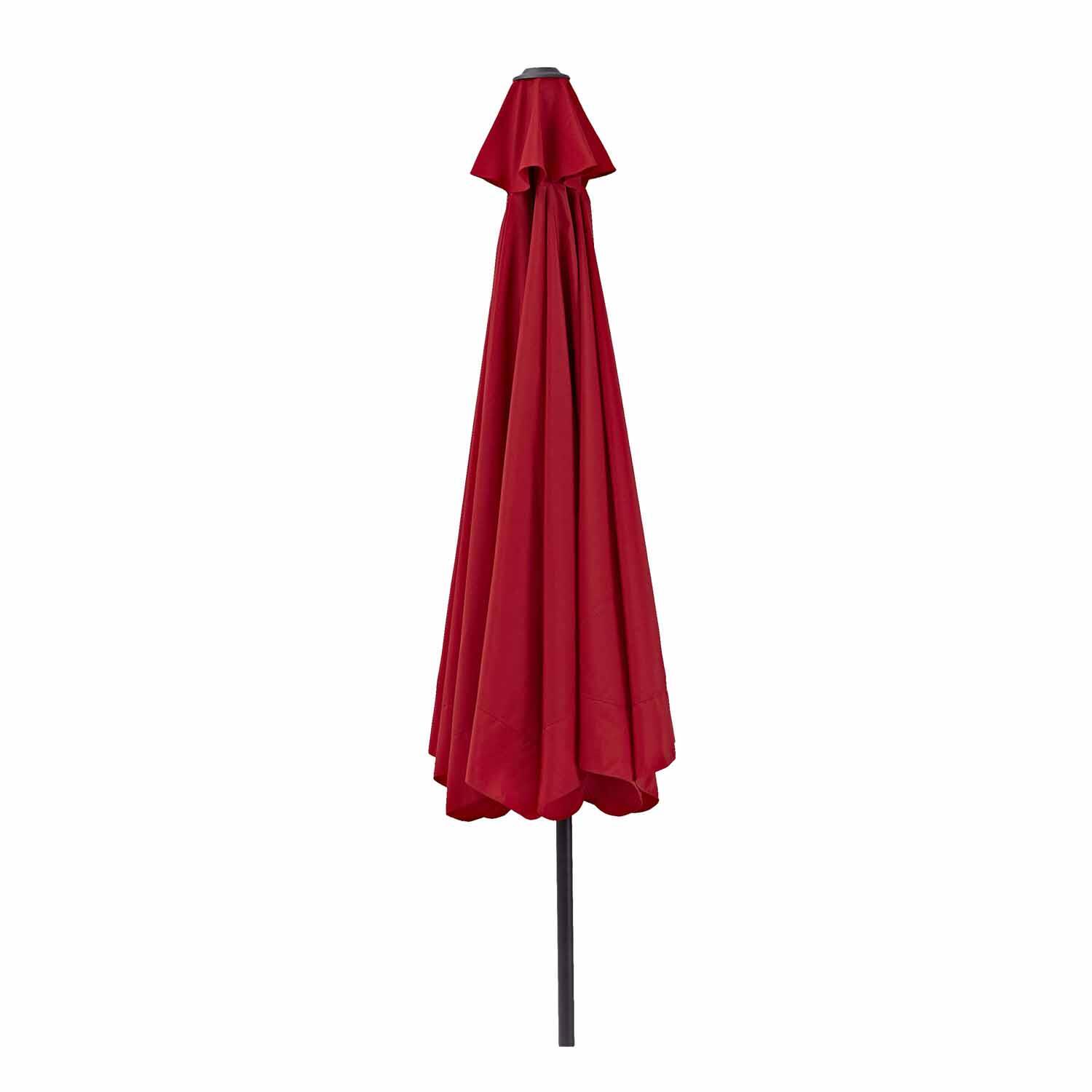 Parasol NATERIAL Avea rouge hexagonal - 5