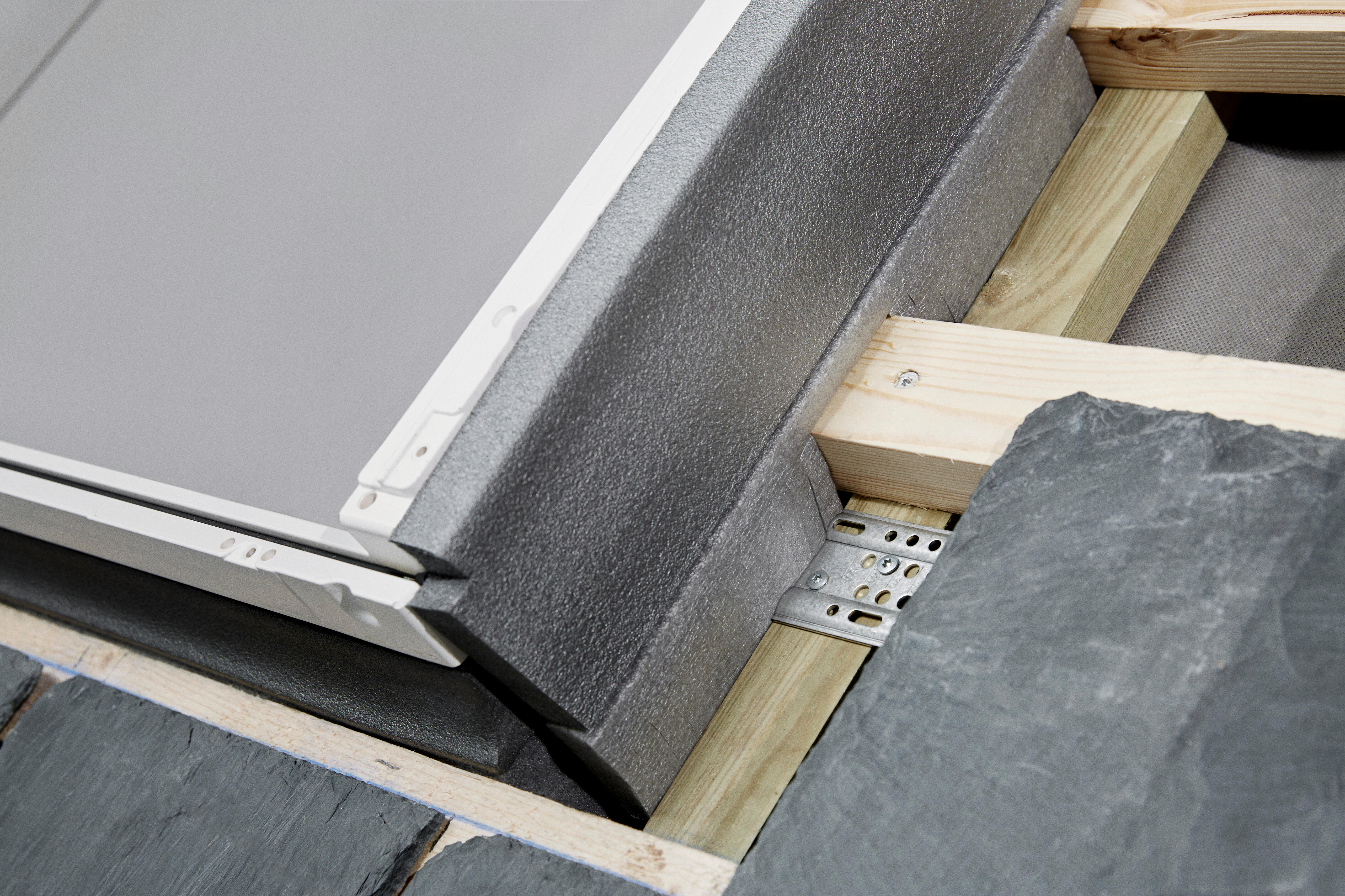 Raccord fenêtre de toit VELUX rénovation ardoise H.98 x l.55 El ck04 ...
