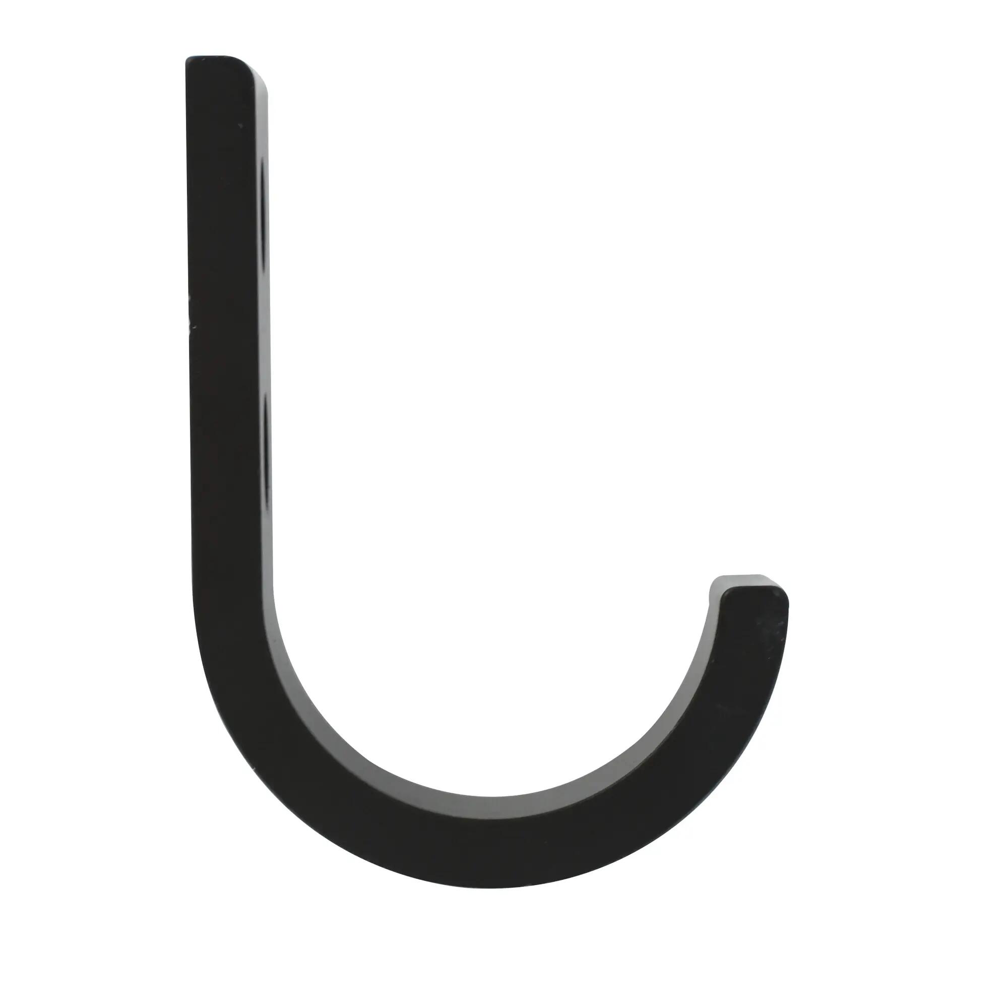 Patère à visser, noir CIME - 4