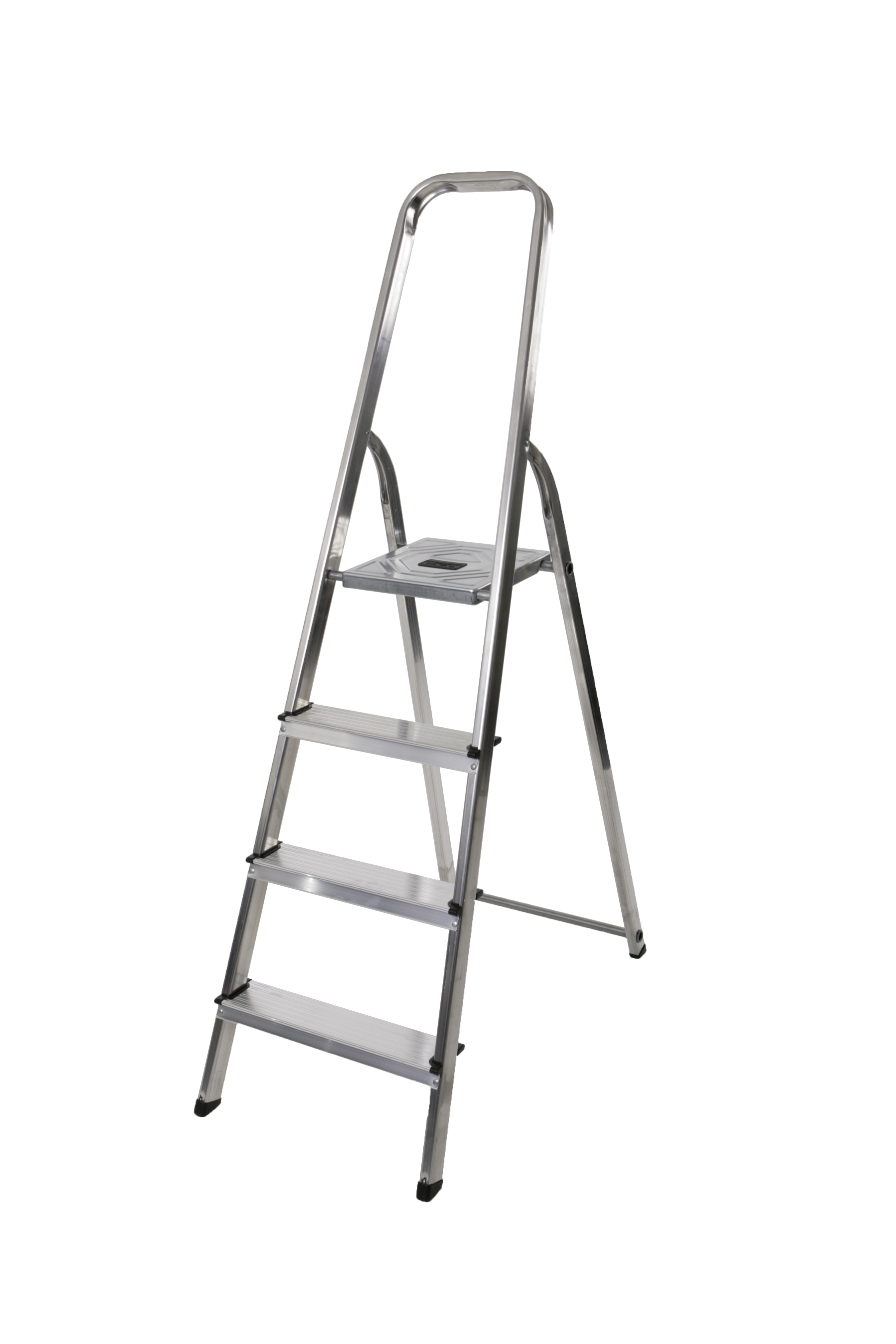 Escabeau domestique pliable 4 marches SELEKTA MixAlu - 7