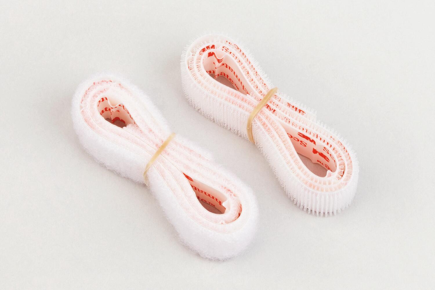 Lot de 2 systèmes de fixation en scratch blanc intérieur SCOTCH L.1500 x l.19 mm - 2