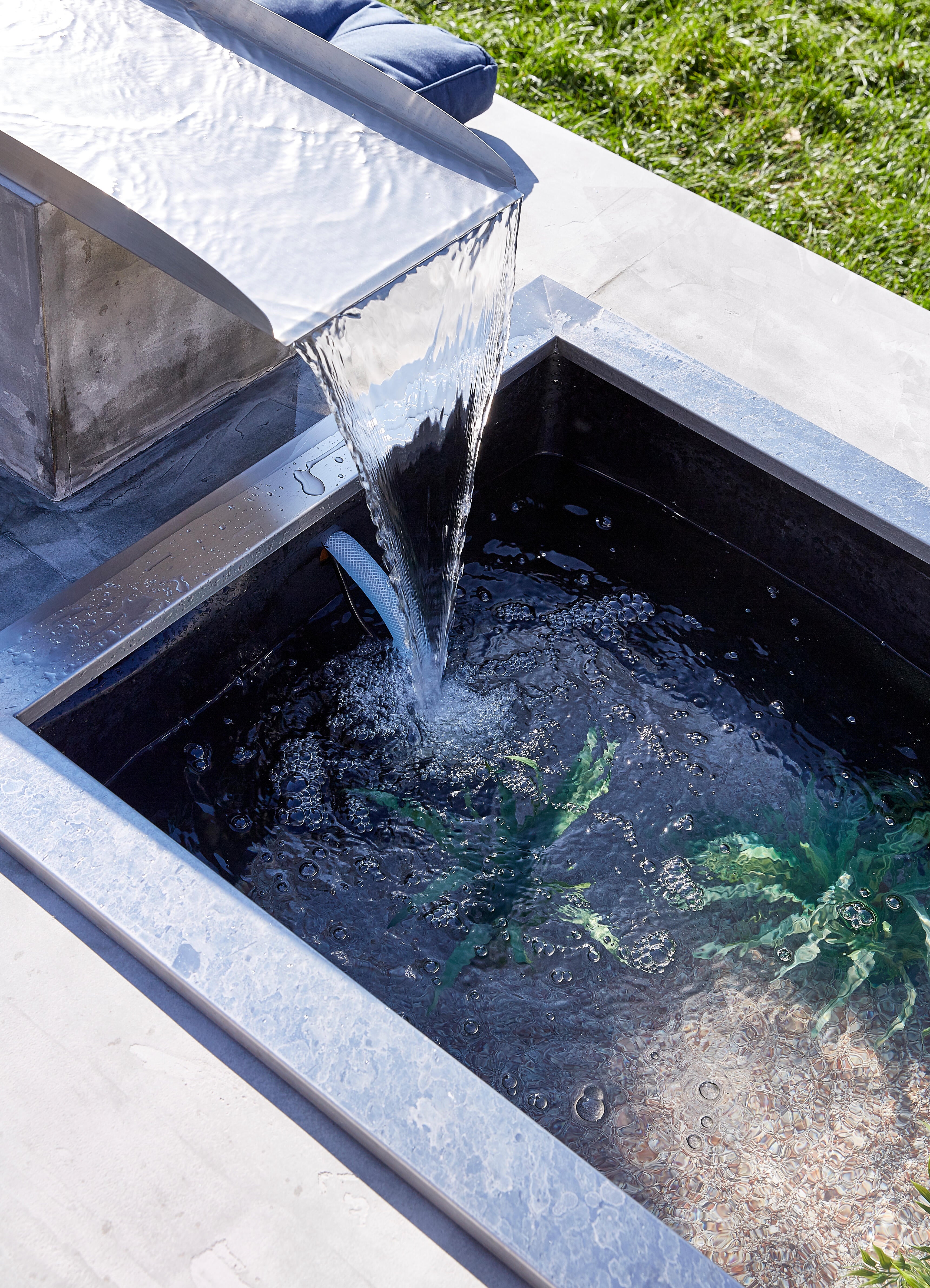 Bassin préformé UBBINK Quadra inox L.0.82 x l.1.2 m x P.2 cm - 3